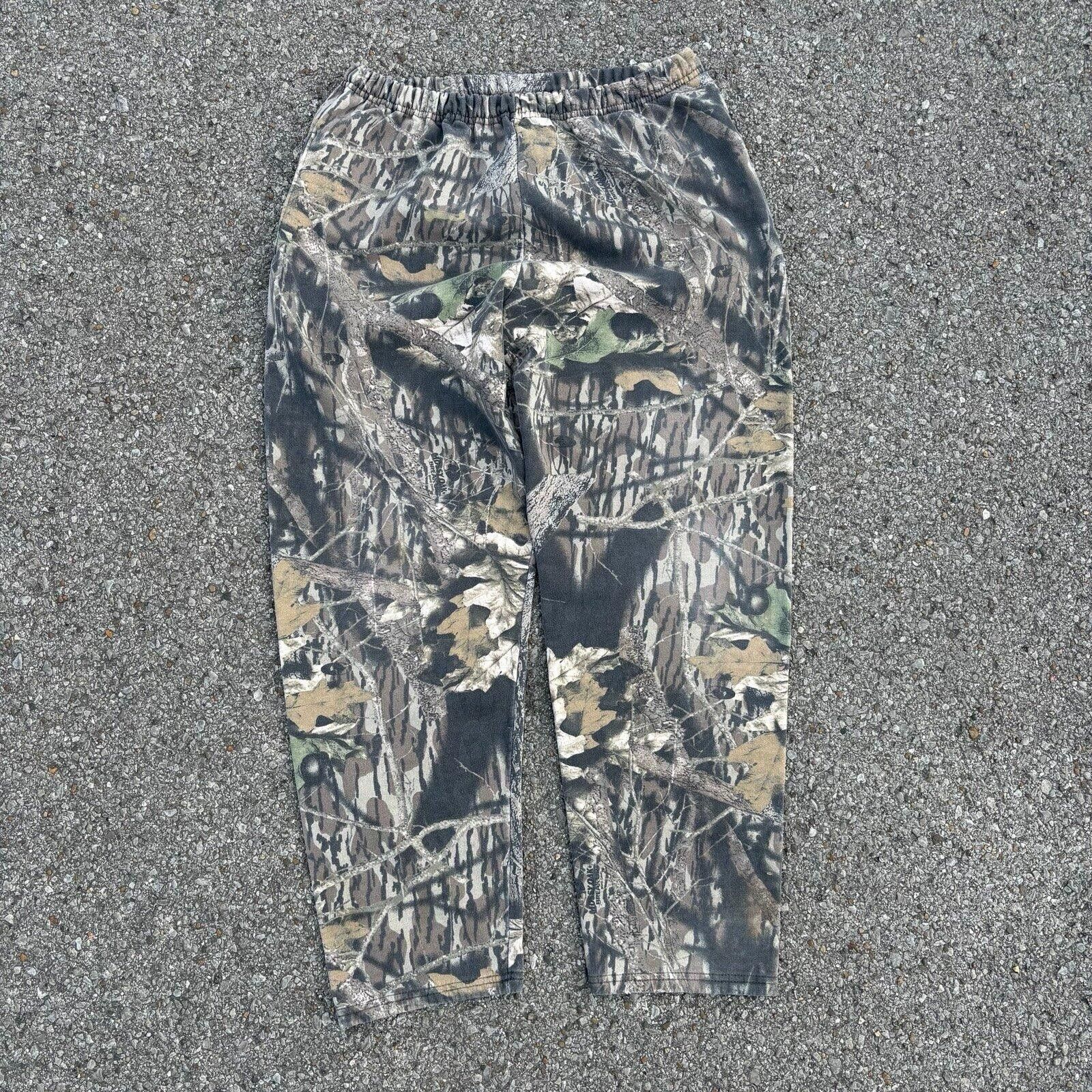 Jerzees Vintage 90s baggy Realtree Camo sweatpants Size US 34 / EU 50 - 4 Thumbnail