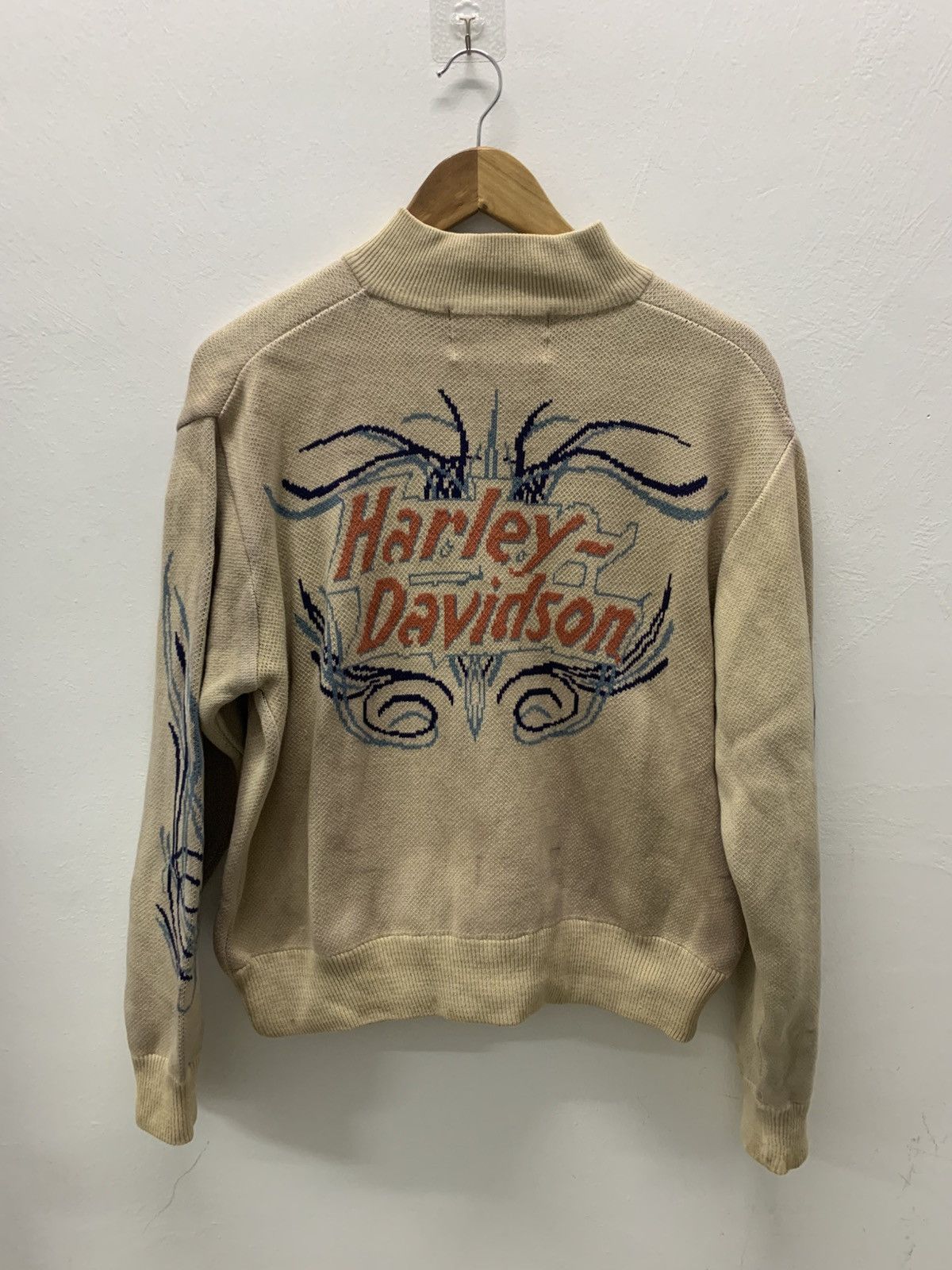 Harley Davidson Vintage Harley Davidson zip-up sweater Size US M / EU 48-50 / 2 - 5 Thumbnail
