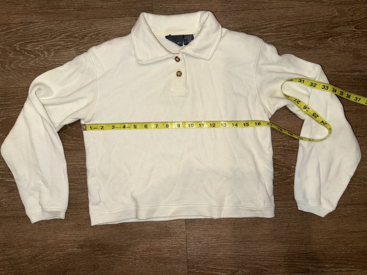 Vintage ***FINAL DROP***RARE 90s KNIT LONG SLEEVE BUTTON SHIRT S Size US XS / EU 42 / 0 - 1 Thumbnail