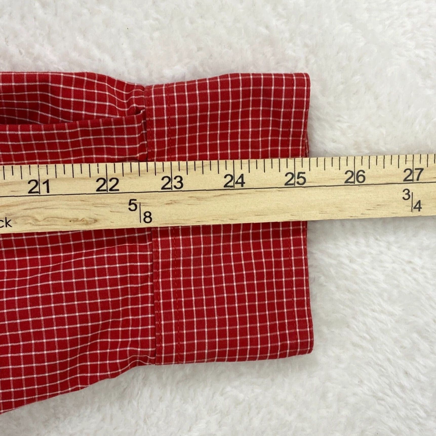 Ariat Ariat Pro Series Cowboy Western Button Up Red Shirt Long Sleeve Mens XL Size US XL / EU 56 / 4 - 5 Thumbnail