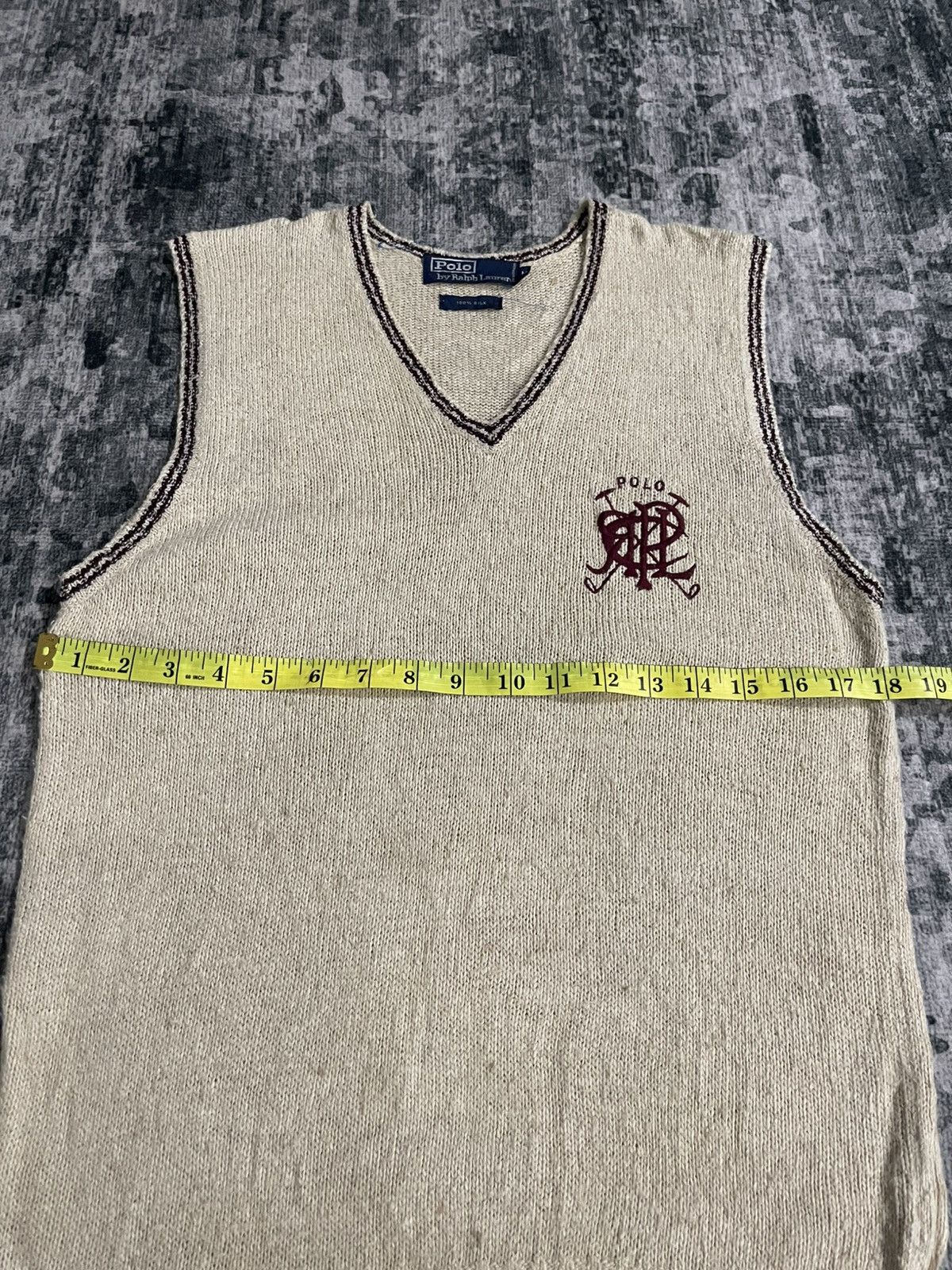 Polo Ralph Lauren Vintage Polo Ralph Lauren Silk Vest Size US M / EU 48-50 / 2 - 11 Thumbnail