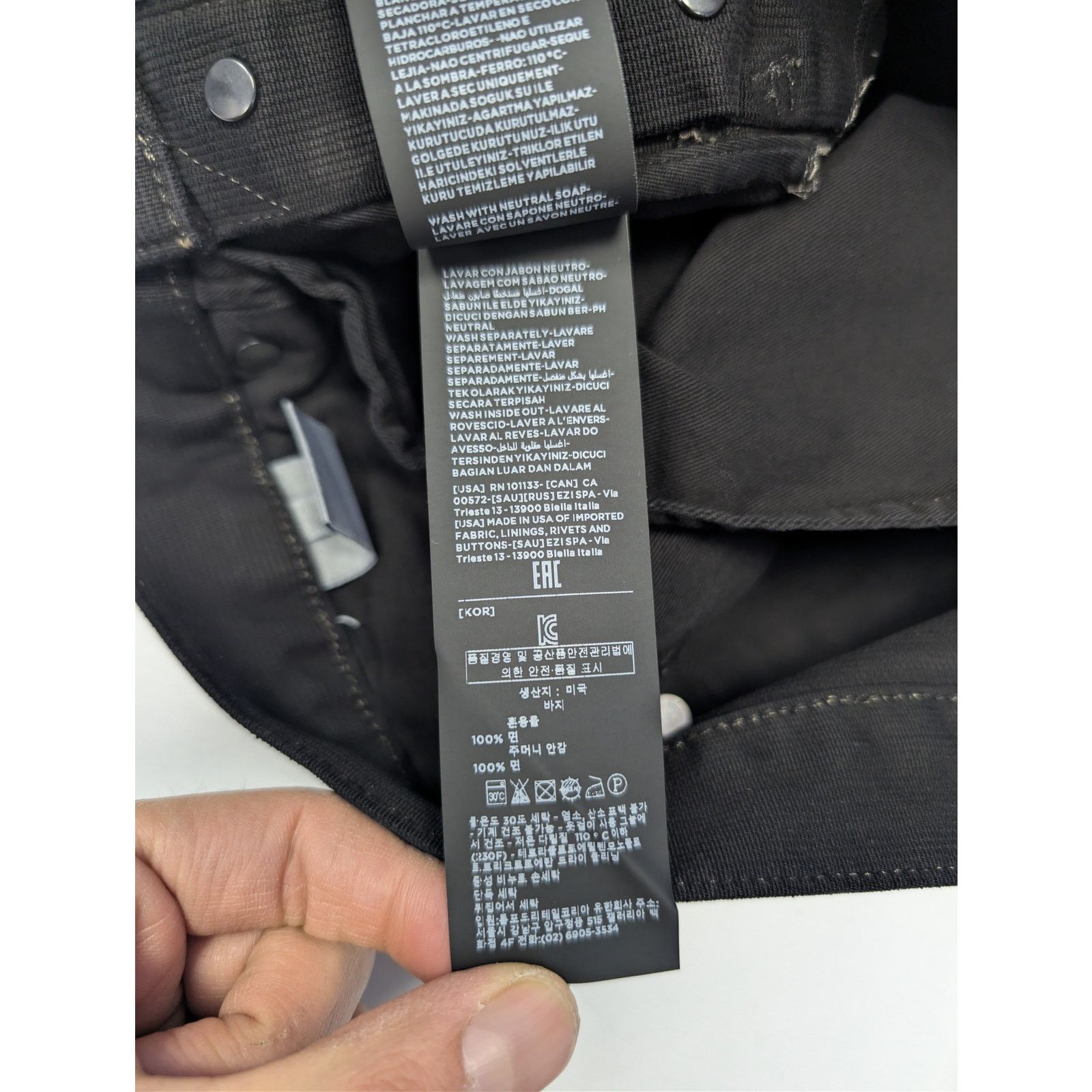 Tom Ford o1rshd1 Slim Jeans in Black Size US 40 / EU 56 - 18 Thumbnail