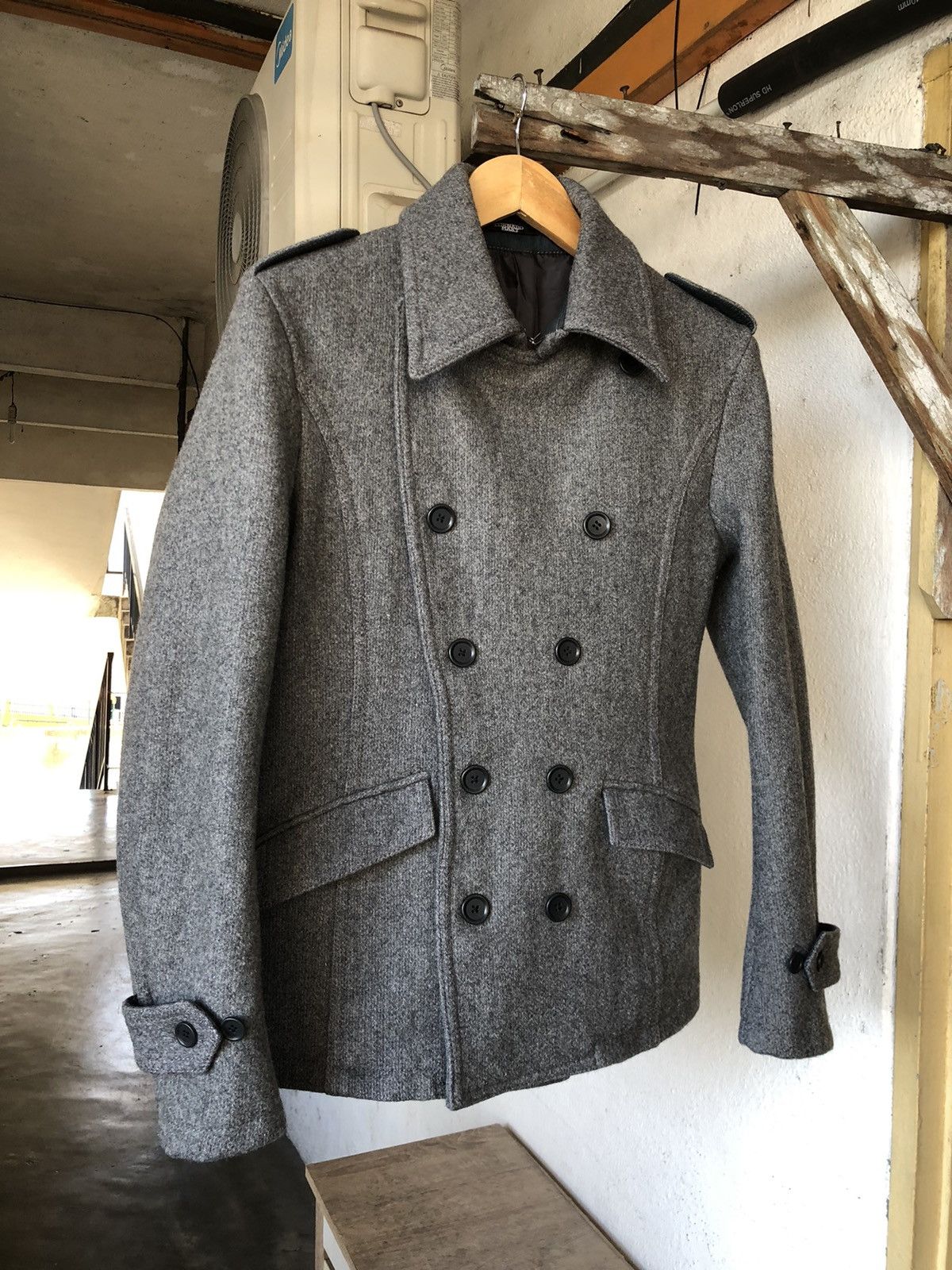 If Six Was Nine Tornado Mart Japan Double Collar Wool Jacket Size M / US 6-8 / IT 42-44 - 15 Thumbnail