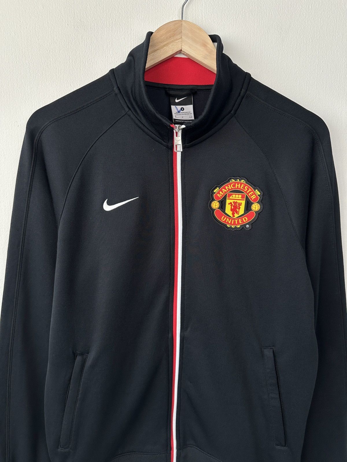 Nike NIKE Manchester United Men’s Training Soccer Track Jacket Size US S / EU 44-46 / 1 - 4 Thumbnail