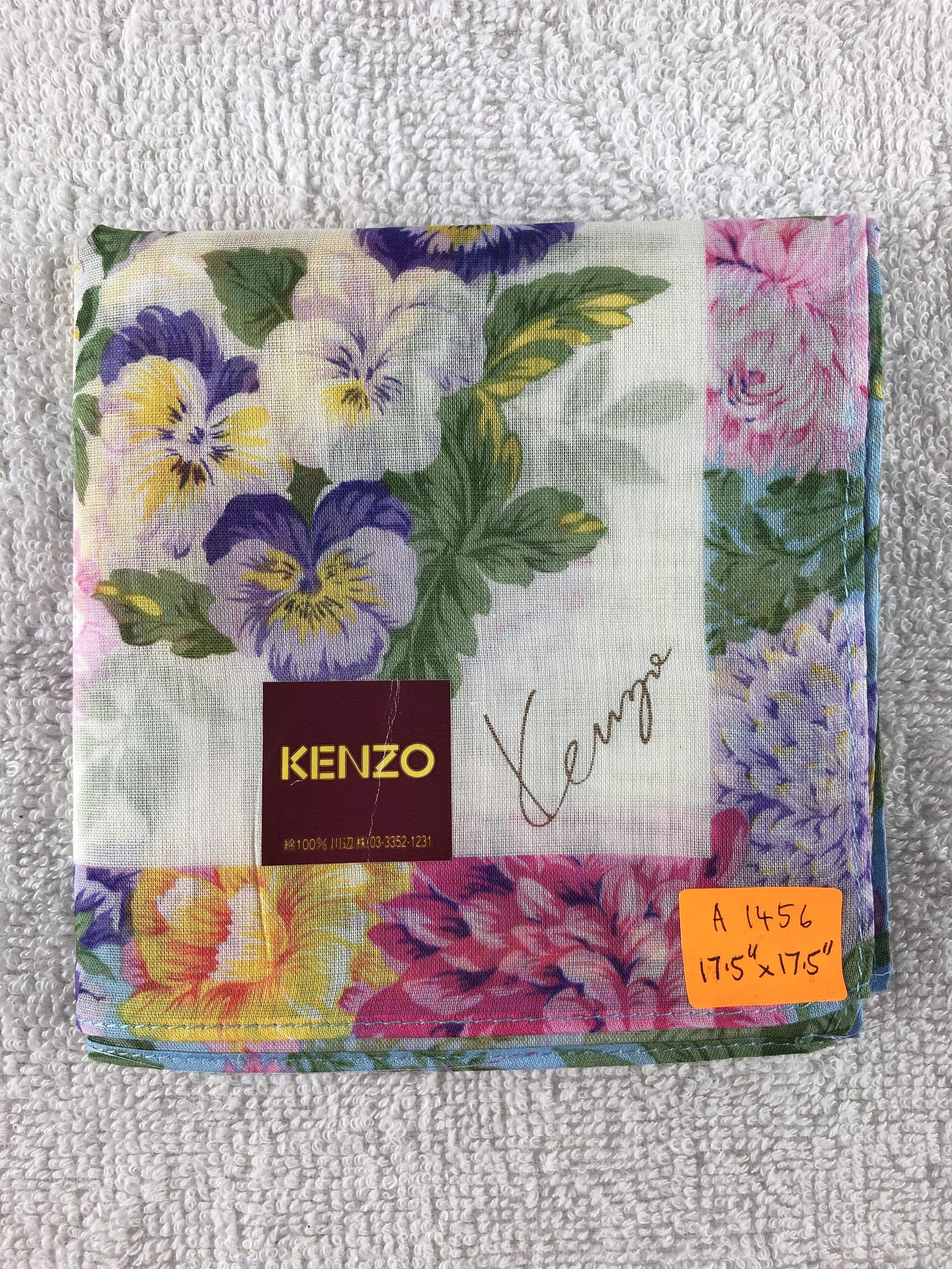 Kenzo × Vintage Kenzo Handkerchief / Bandana / Neckerchief Size ONE SIZE - 6 Thumbnail