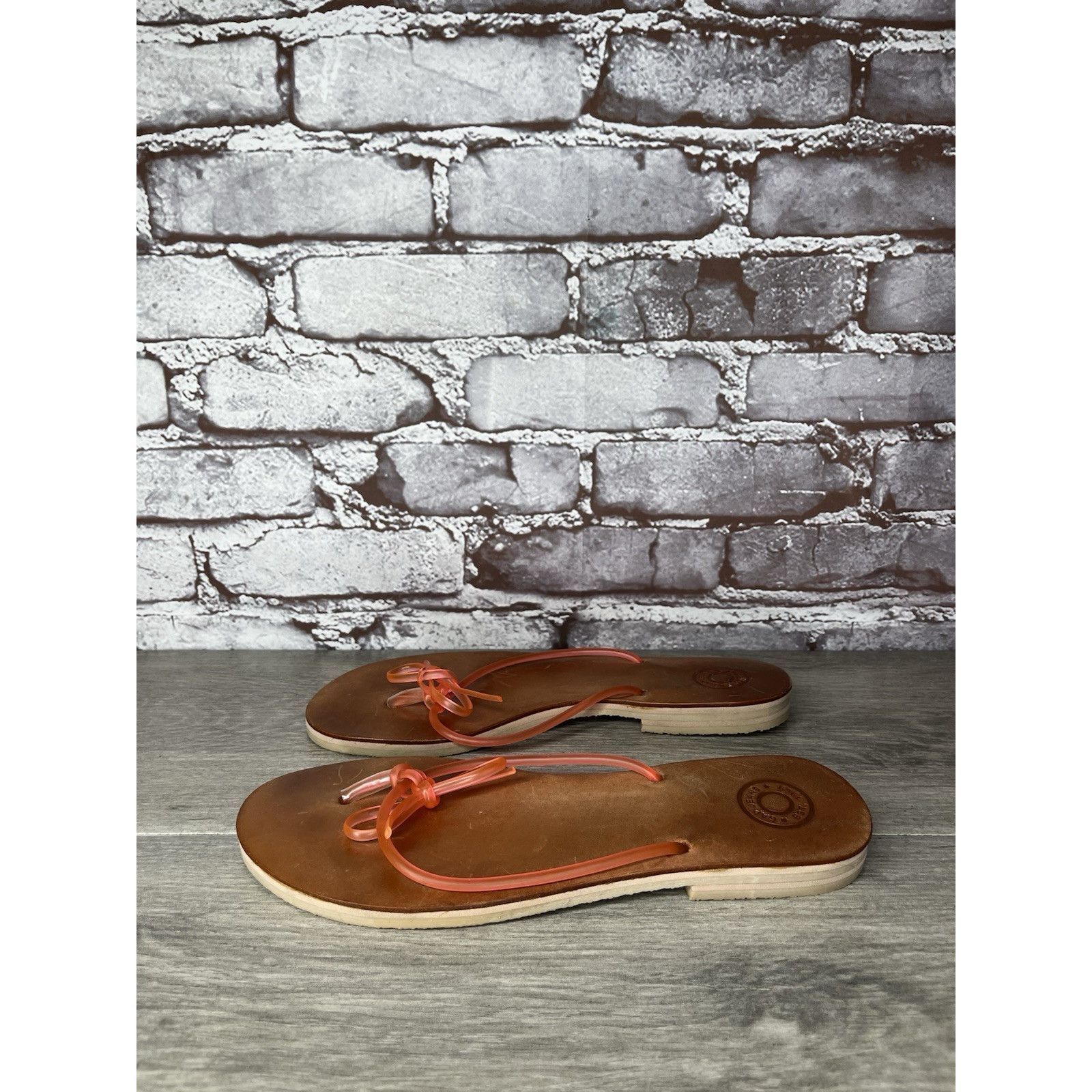 Gap Gap Sandals Flip Flop Thong Pink Toe Post Slip On Casual Fla Size US 8 / IT 38 - 8 Thumbnail