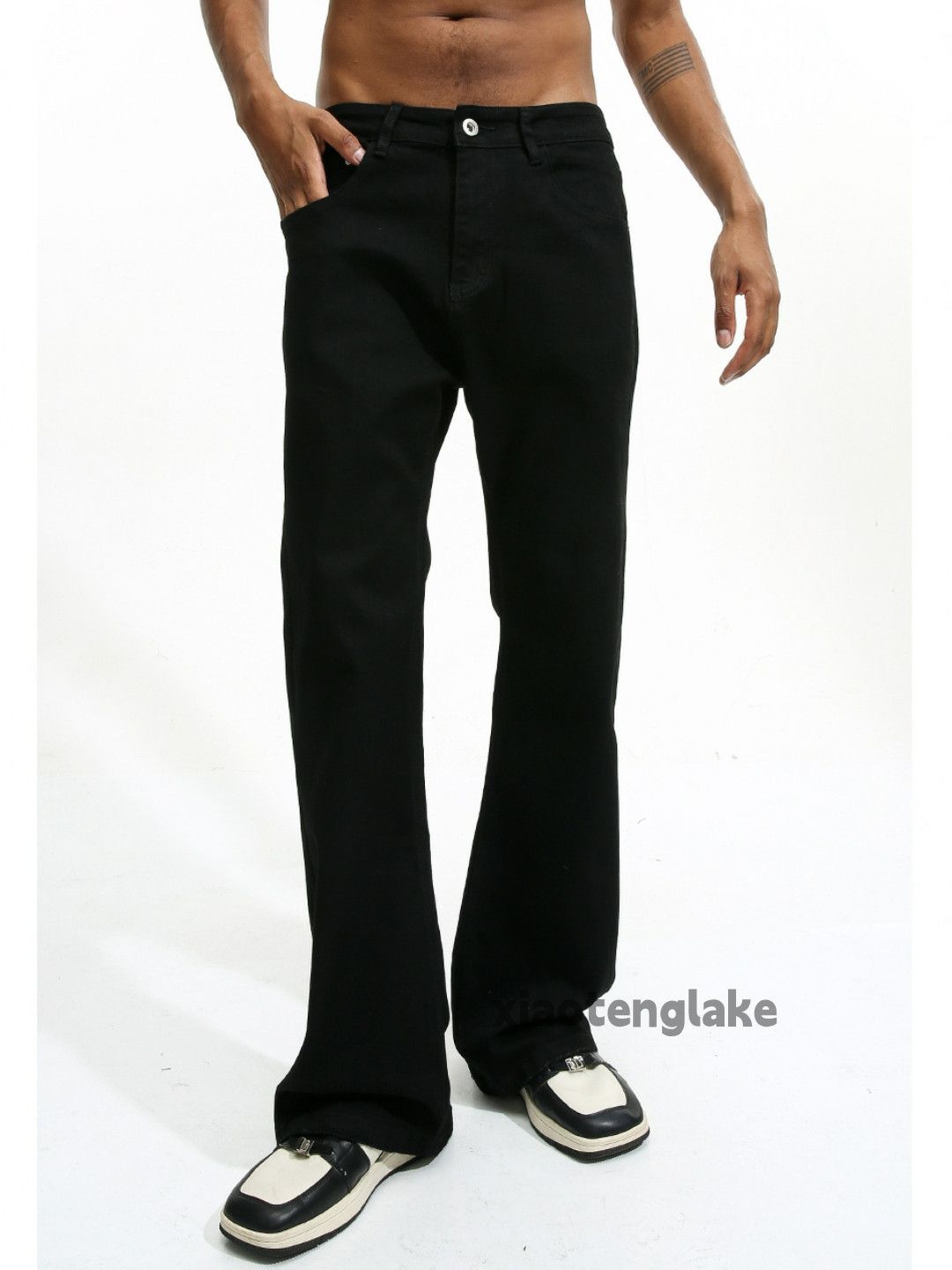 retro y2k skate punk yuppie bootcut flared jeans