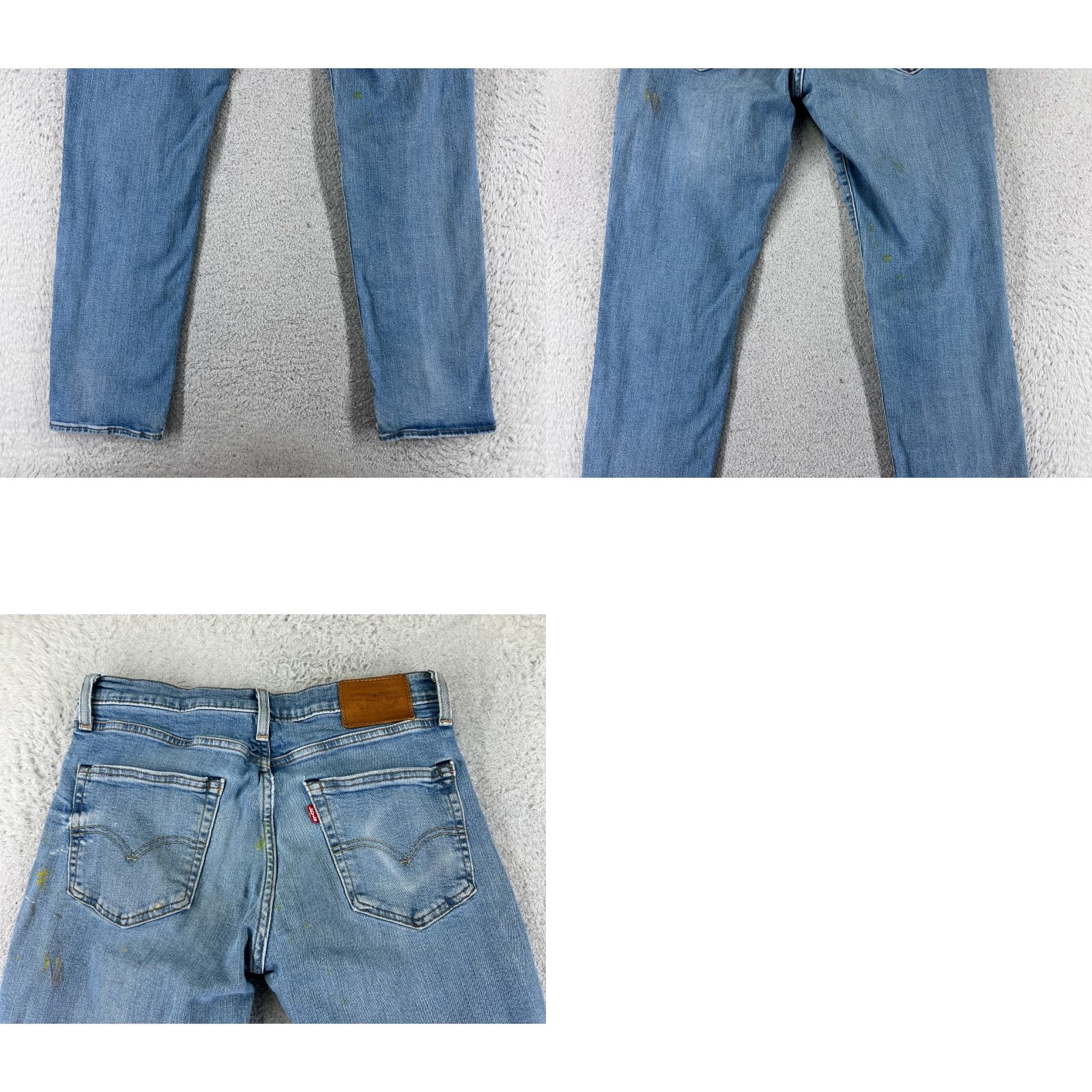 Levi's Levis Jeans Men 32 Blue Denim 511 Slim Fit 5-Pocket Cotton Blend Regular Inseam 29" Mid Rise Cotton Denim Read Read Size US 32 / EU 48 - 10 Thumbnail