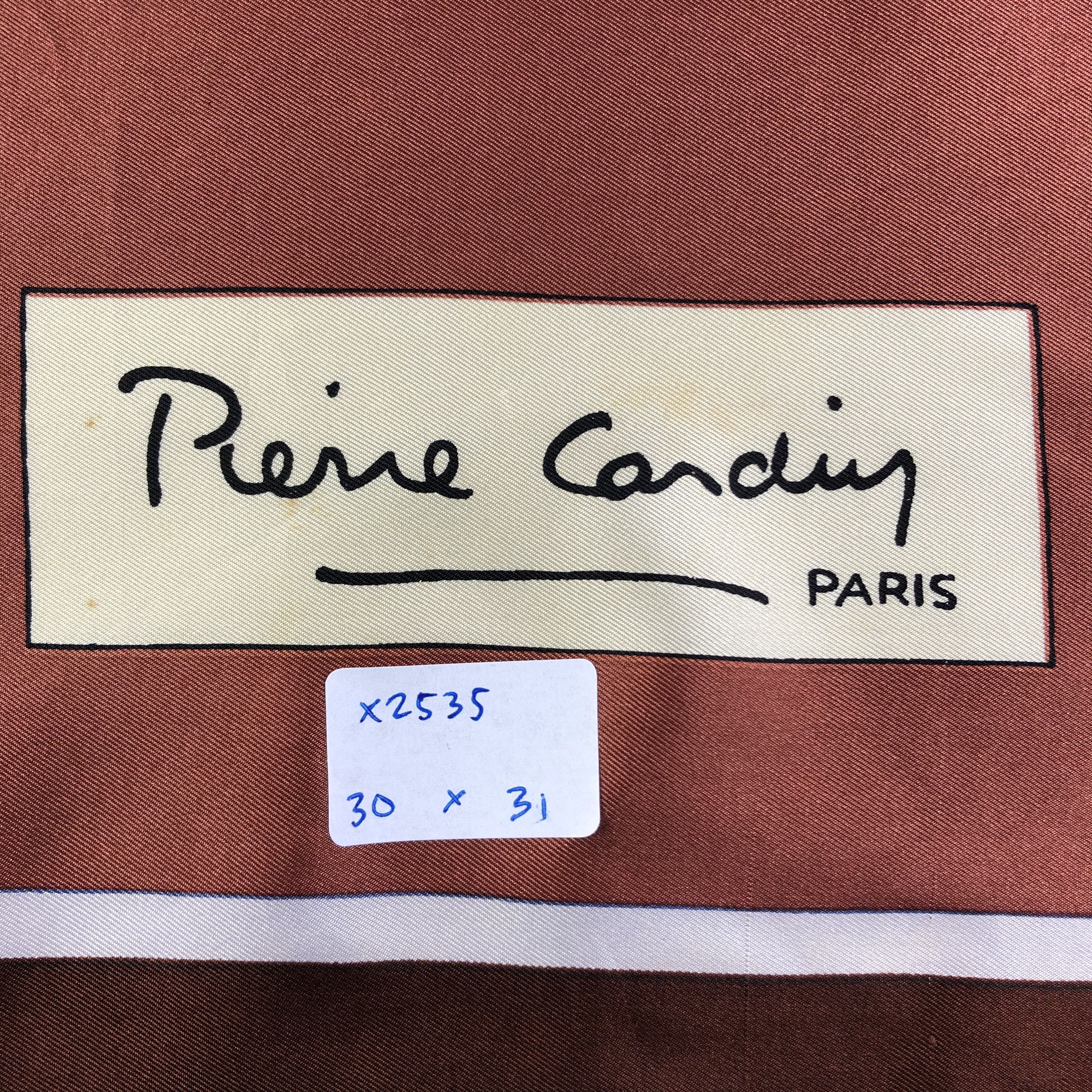 Pierre Cardin Vintage Pierre Cardin Silk Scarf Size ONE SIZE - 7 Thumbnail