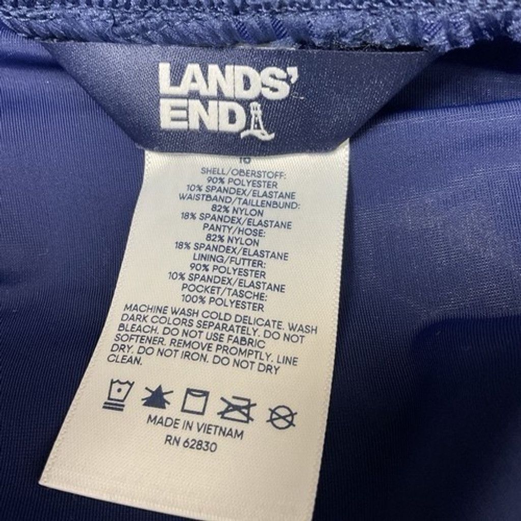 Lands' End NWT Lands' End UPF50 Quick Dry Swim Cover-Up Shorts Women 16 Size US 32 / EU 48 - 2 Thumbnail