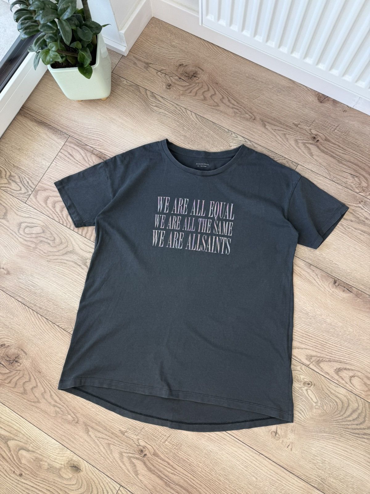 Allsaints Vintage Allsaints tee big logo Size US L / EU 52-54 / 3 - 1 Thumbnail