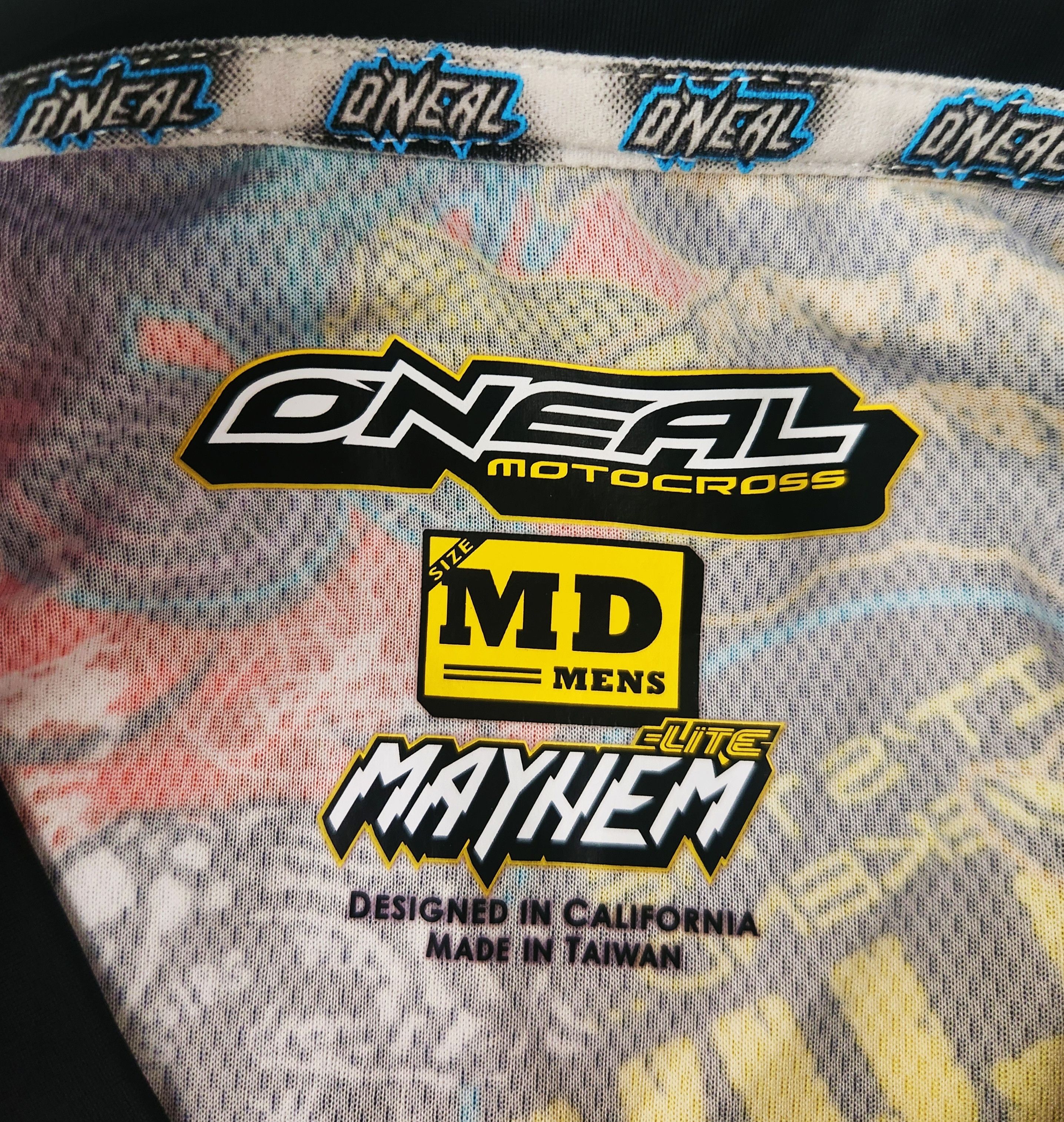 O'Neill O'Neil Riders Mayhem Lite Crank Jersey AOP Longsleeve Medium Size US M / EU 48-50 / 2 - 9 Thumbnail