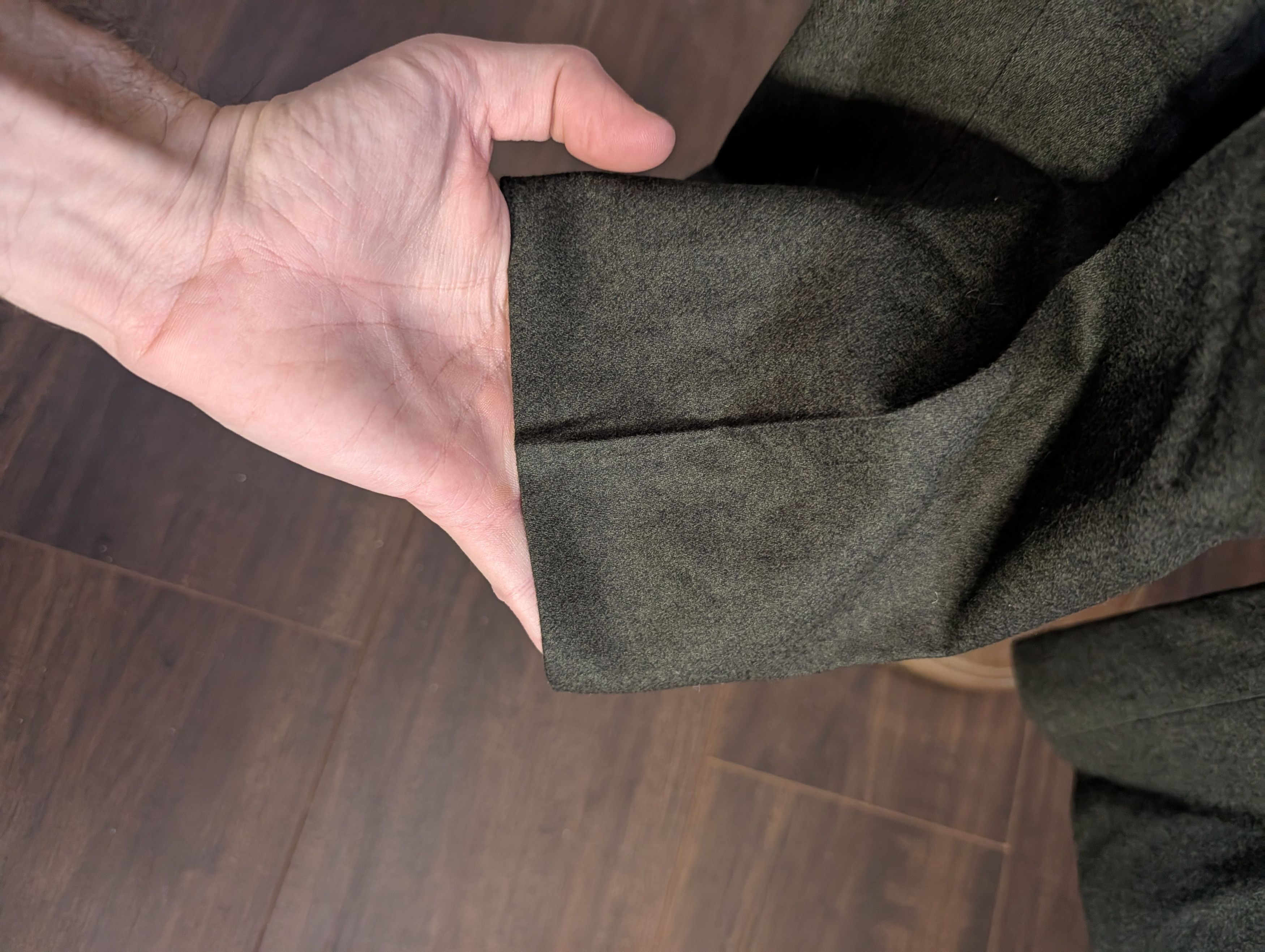 Other BALLIN green wool cashmere Comfort EZE pants 40 Size US 40 / EU 56 - 4 Thumbnail