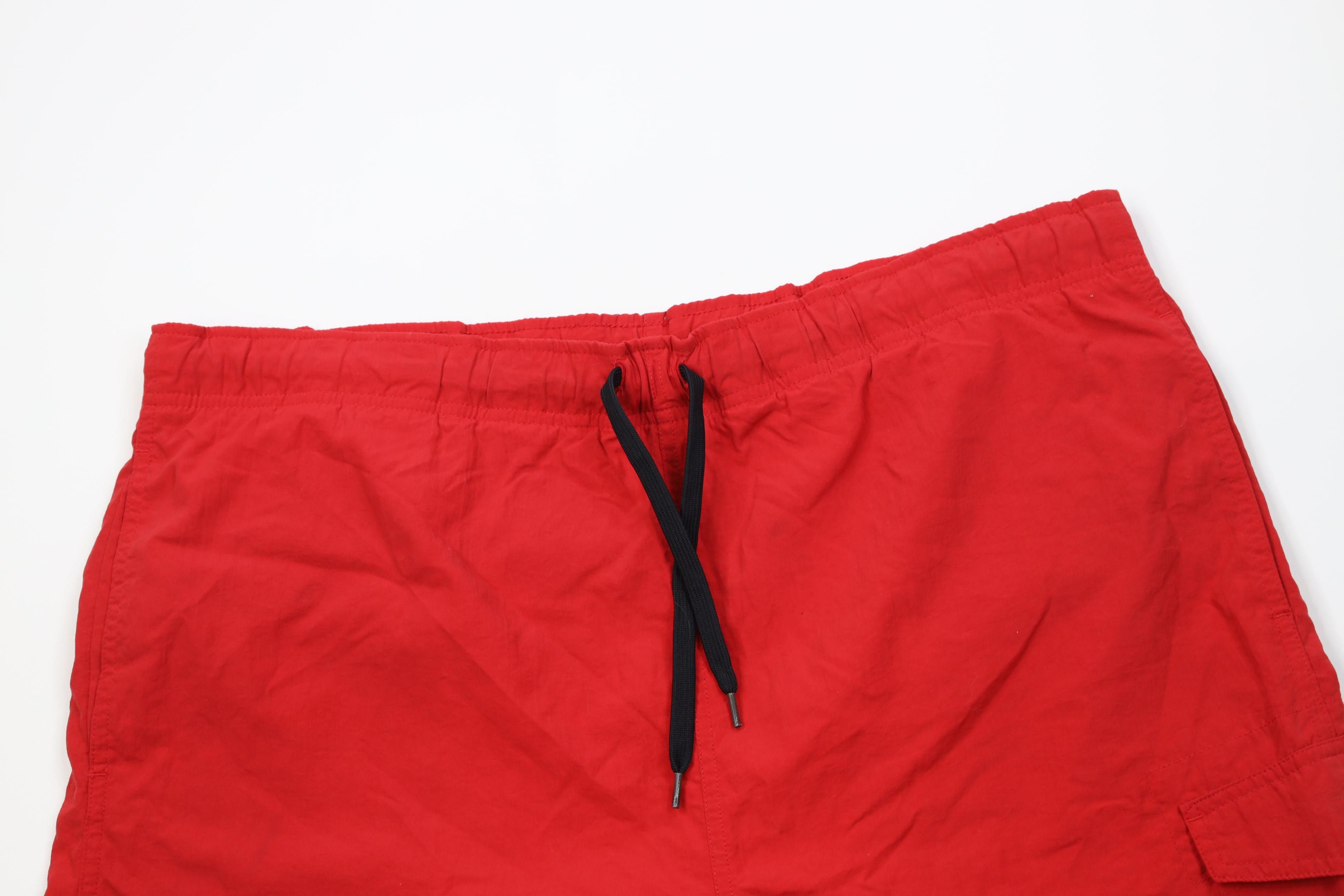 Polo Ralph Lauren Vintage 90s Ralph Lauren Lined Swim Trunks Shorts Red Nylon Size US 34 / EU 50 - 2 Thumbnail