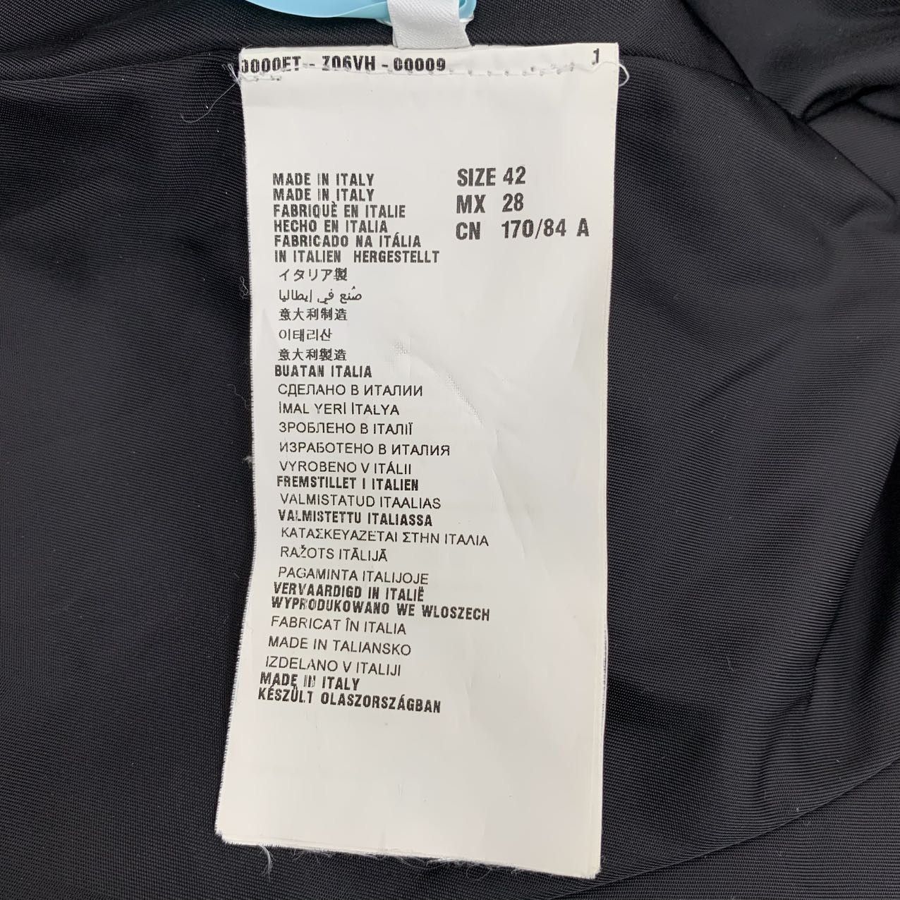 Miu Miu Miu Miu Belted Jacket Navy (42) Size US XS / EU 42 / 0 - 7 Thumbnail