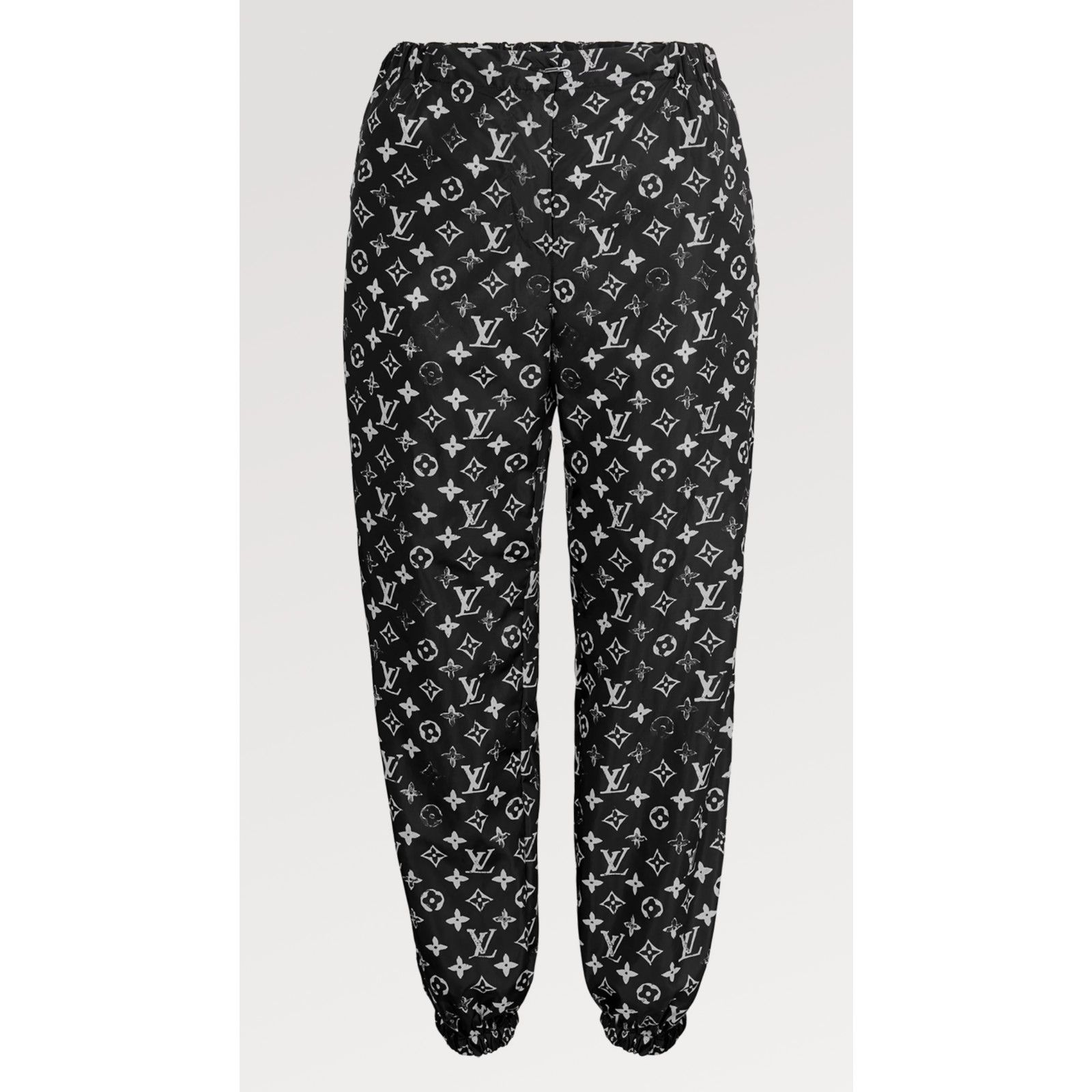 Louis Vuitton Louis Vuitton Stencil Effect Logo Jogging Jogger Pants 40 Size 27" / US 4 / IT 40 - 1 Thumbnail