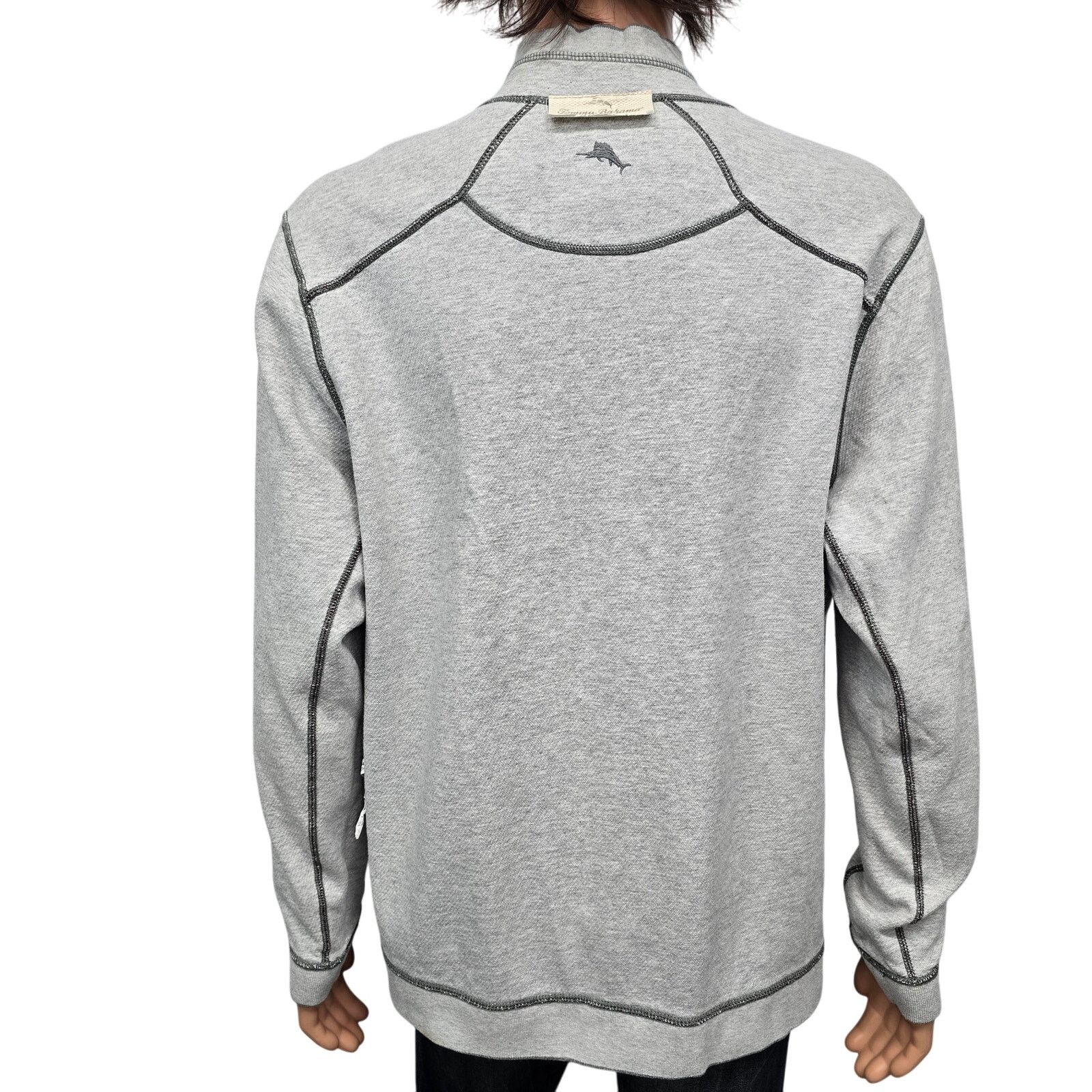 Tommy Bahama Tommy Bahama Reversible 1/2 Half Zip Sweatshirt Sweater XL Size US XL / EU 56 / 4 - 6 Thumbnail