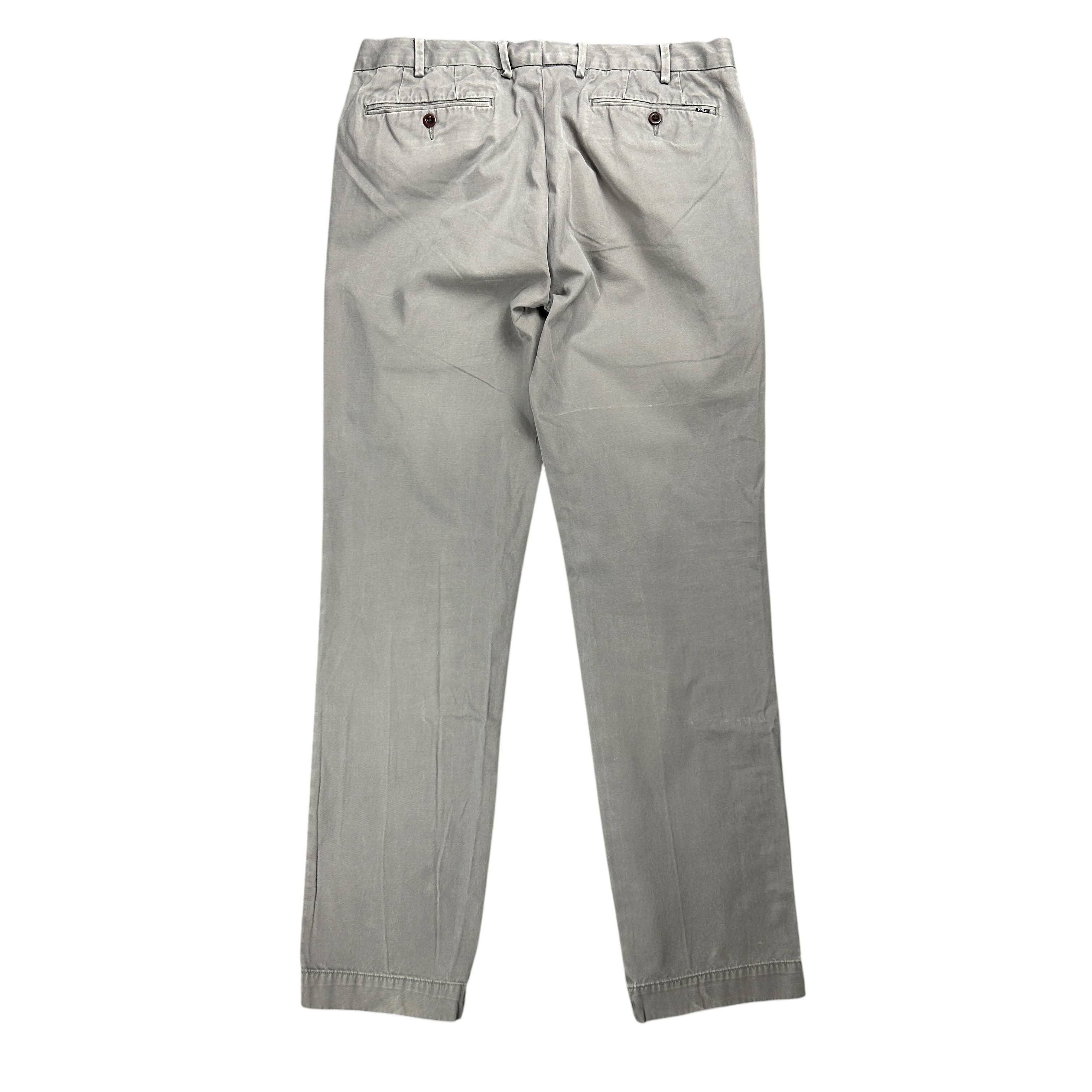 Polo Ralph Lauren Polo Ralph Lauren Gray Slim Straight Chino Pants Slacks 34 Size US 34 / EU 50 - 2 Thumbnail
