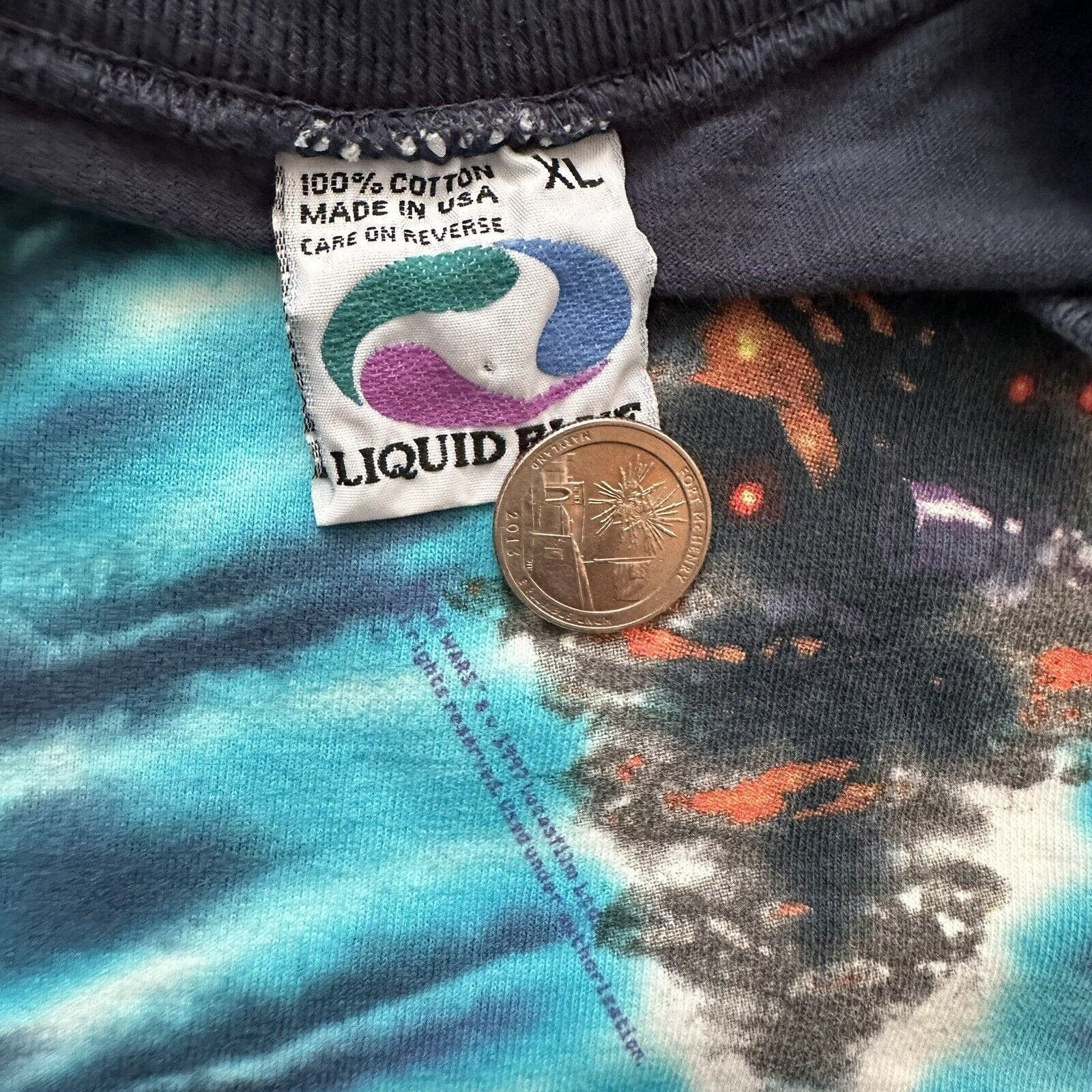 Liquid Blue × Vintage Vintage 1997 Liquid Blue Star Wars Tie Dye T-Shirt XL Size US XL / EU 56 / 4 - 5 Thumbnail