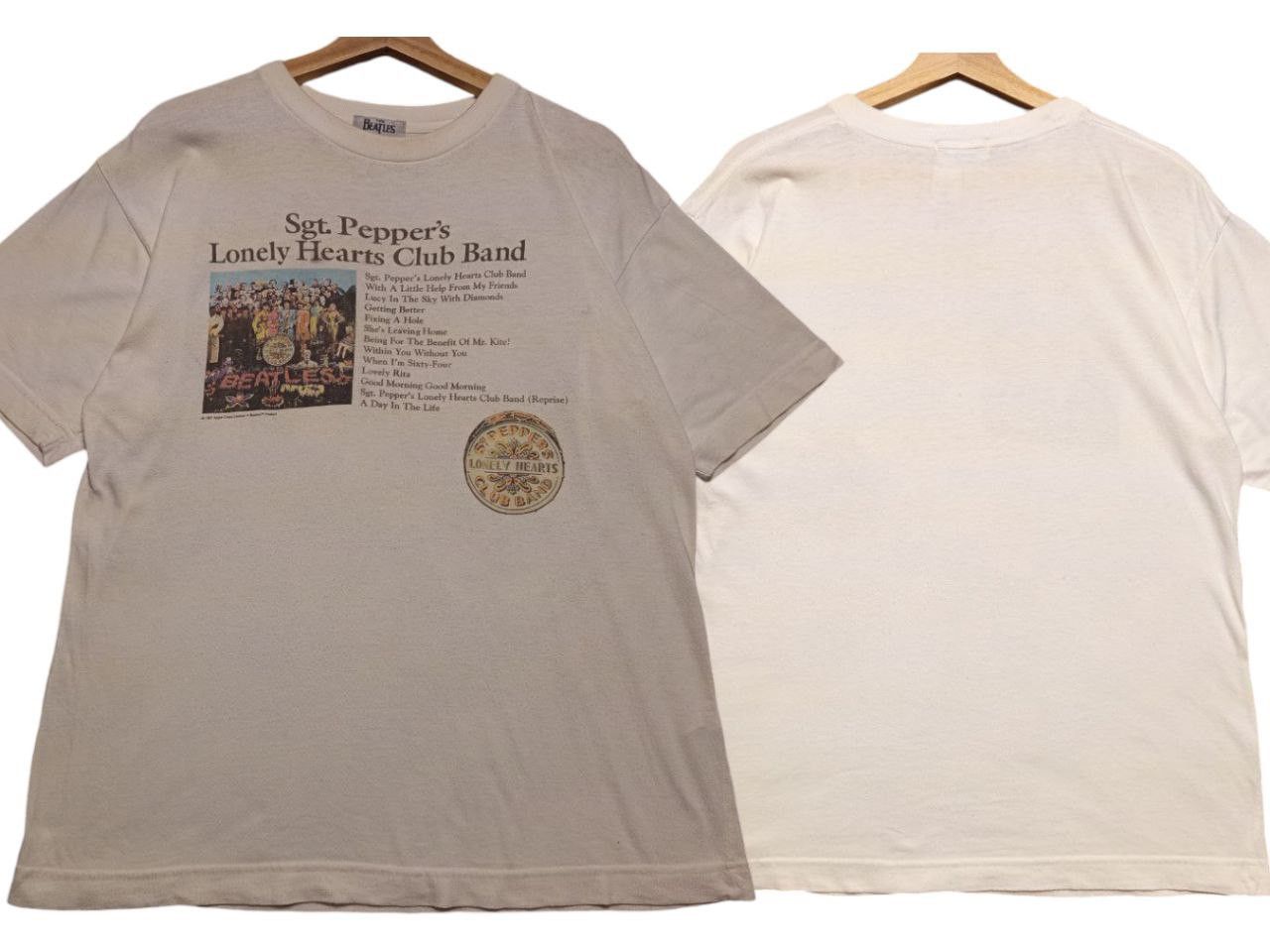 Band Tees × Vintage Vtg 1997 The Beatles Sgt. Peppers Lonely Hearts Club Band Size US M / EU 48-50 / 2 - 2 Thumbnail