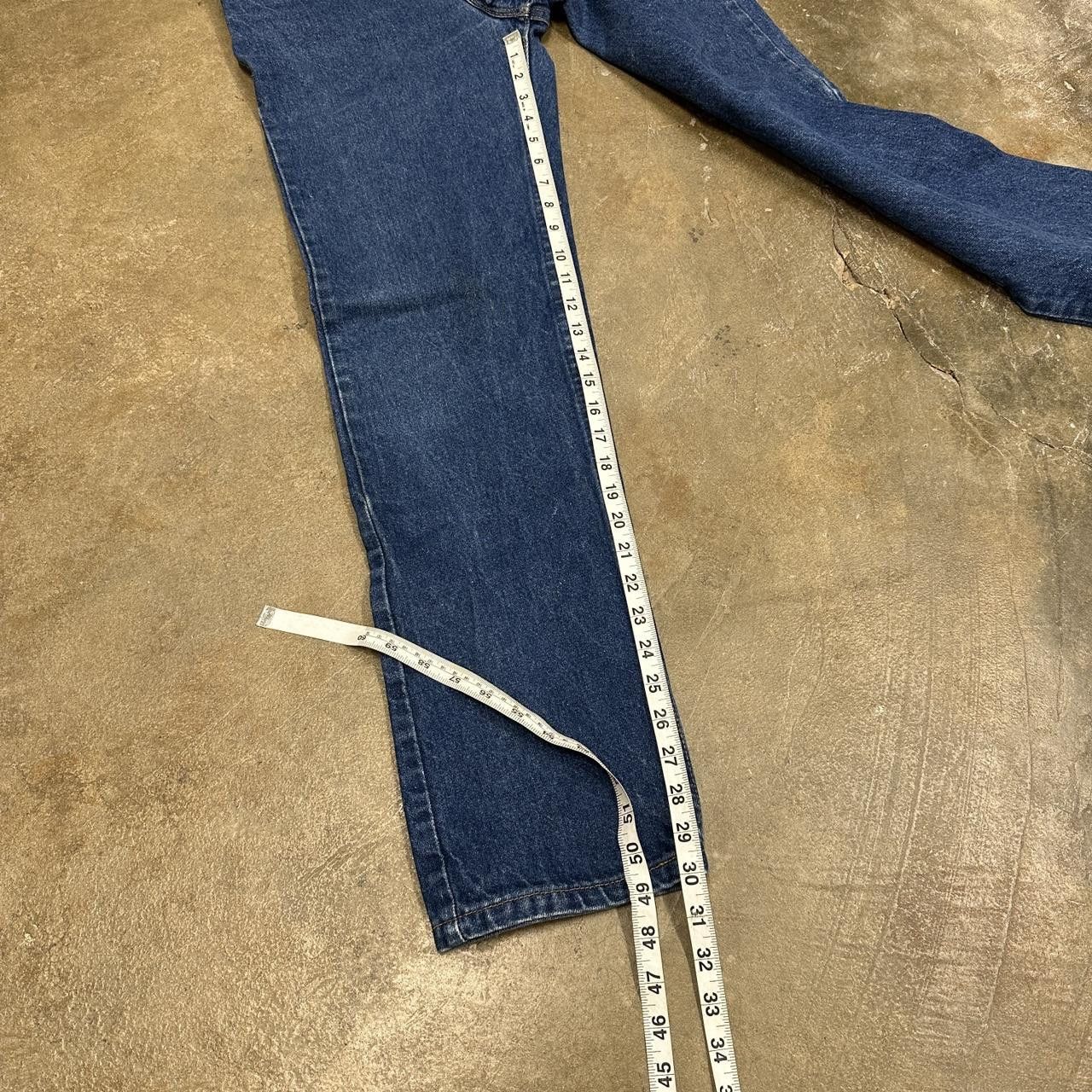 Levi's Vintage Levi’s 505 Orange Tab Blue Jeans 32 x 30 Size US 32 / EU 48 - 5 Thumbnail