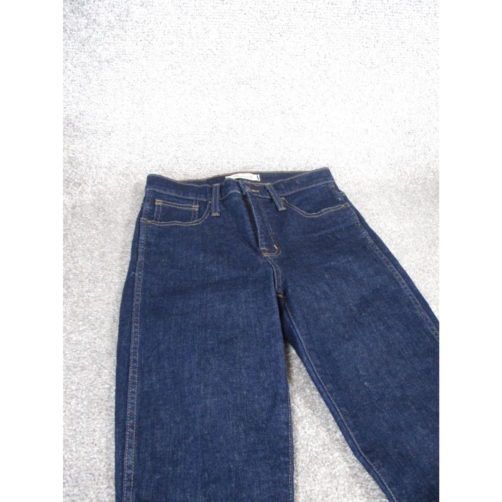 Madewell Madewell Jeans Womens 26 Mid Rise Skinny Dark Wash Denim Blue Size 26" / US 2 / IT 38 - 2 Thumbnail
