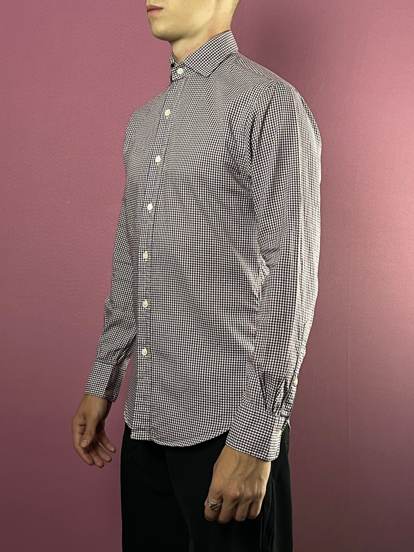 Polo Ralph Lauren × Vintage Polo Ralph Lauren Vintage Men's Slim Fit Check Shirt - S Size US S / EU 44-46 / 1 - 1 Thumbnail