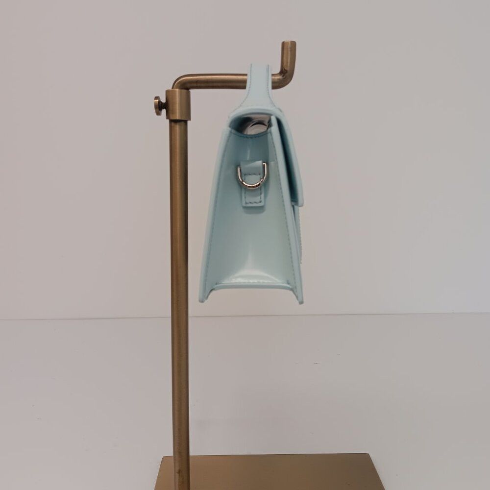 Jacquemus Jacquemus Le Grand Bambino Crossbody Bag - Light Blue Size ONE SIZE - 7 Thumbnail