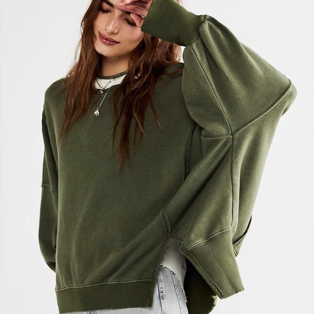 Free People Free People We The Free Camden Sweatshirt Adventurer Small Size S / US 4 / IT 40 - 7 Thumbnail