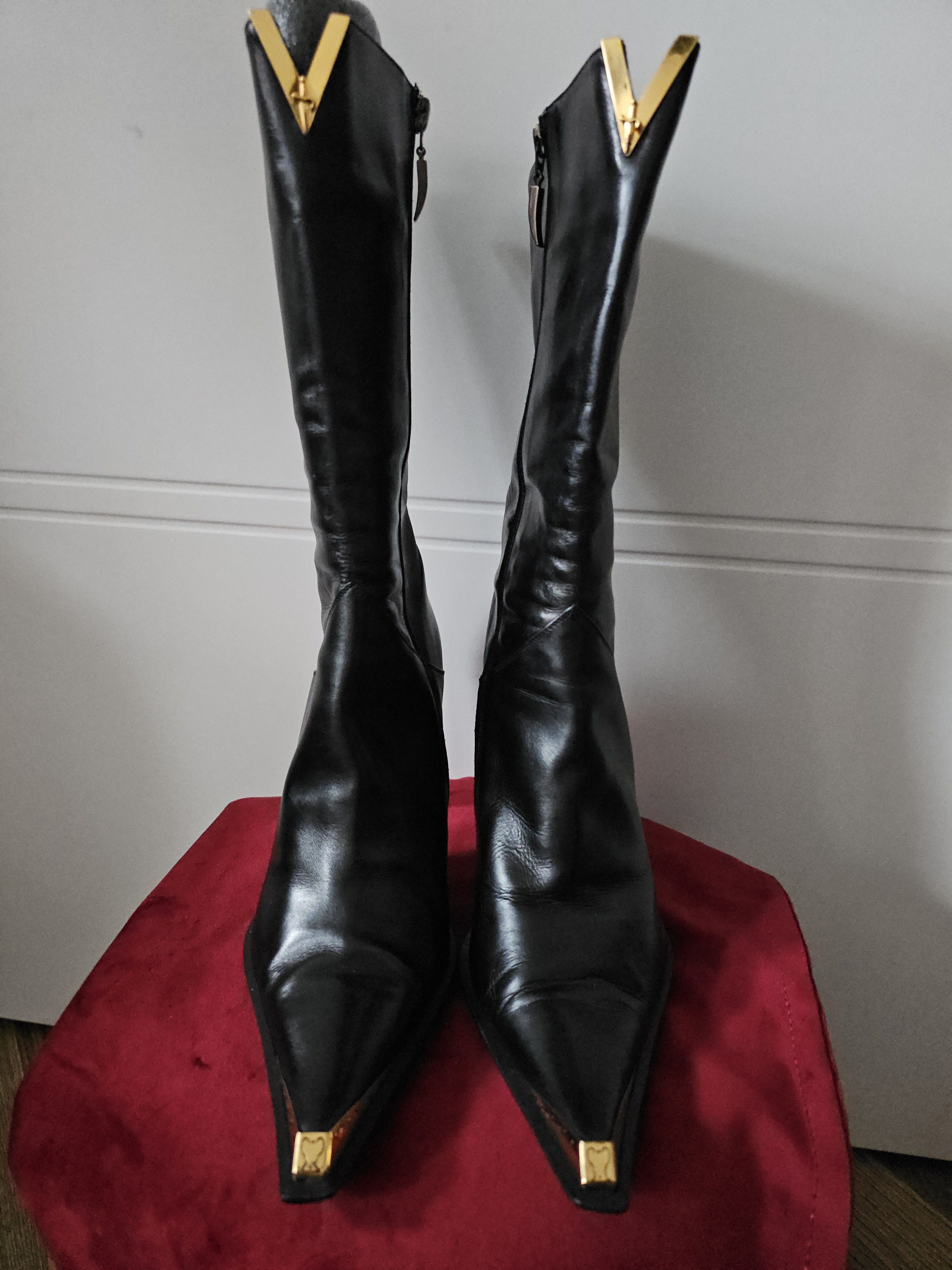 Paciotti Cesare Paciotti boots heels Size US 6 / IT 36 - 3 Thumbnail