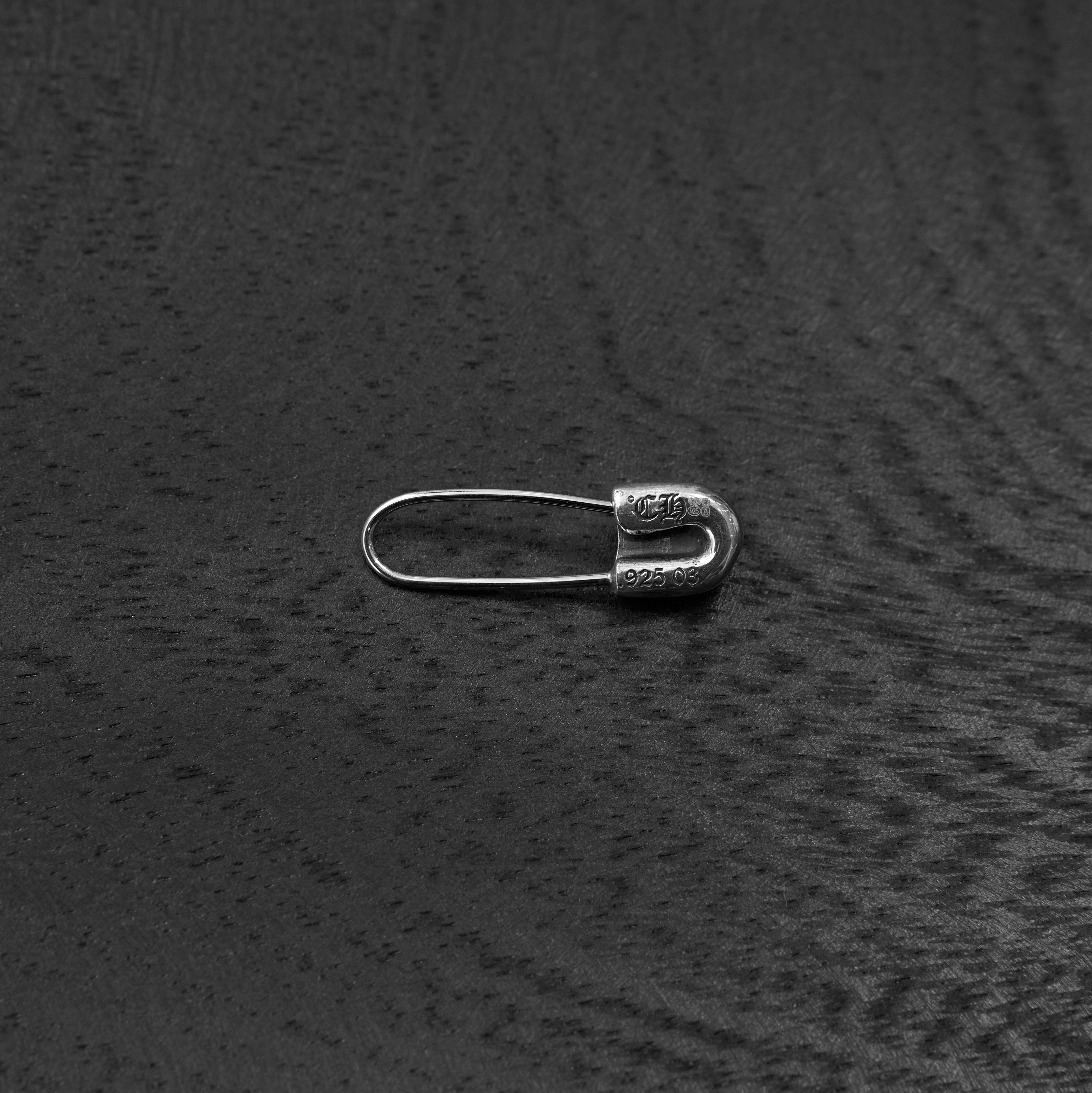 Chrome Hearts CHROME HEARTS Safety Pin Sliver Earring Size ONE SIZE - 3 Thumbnail