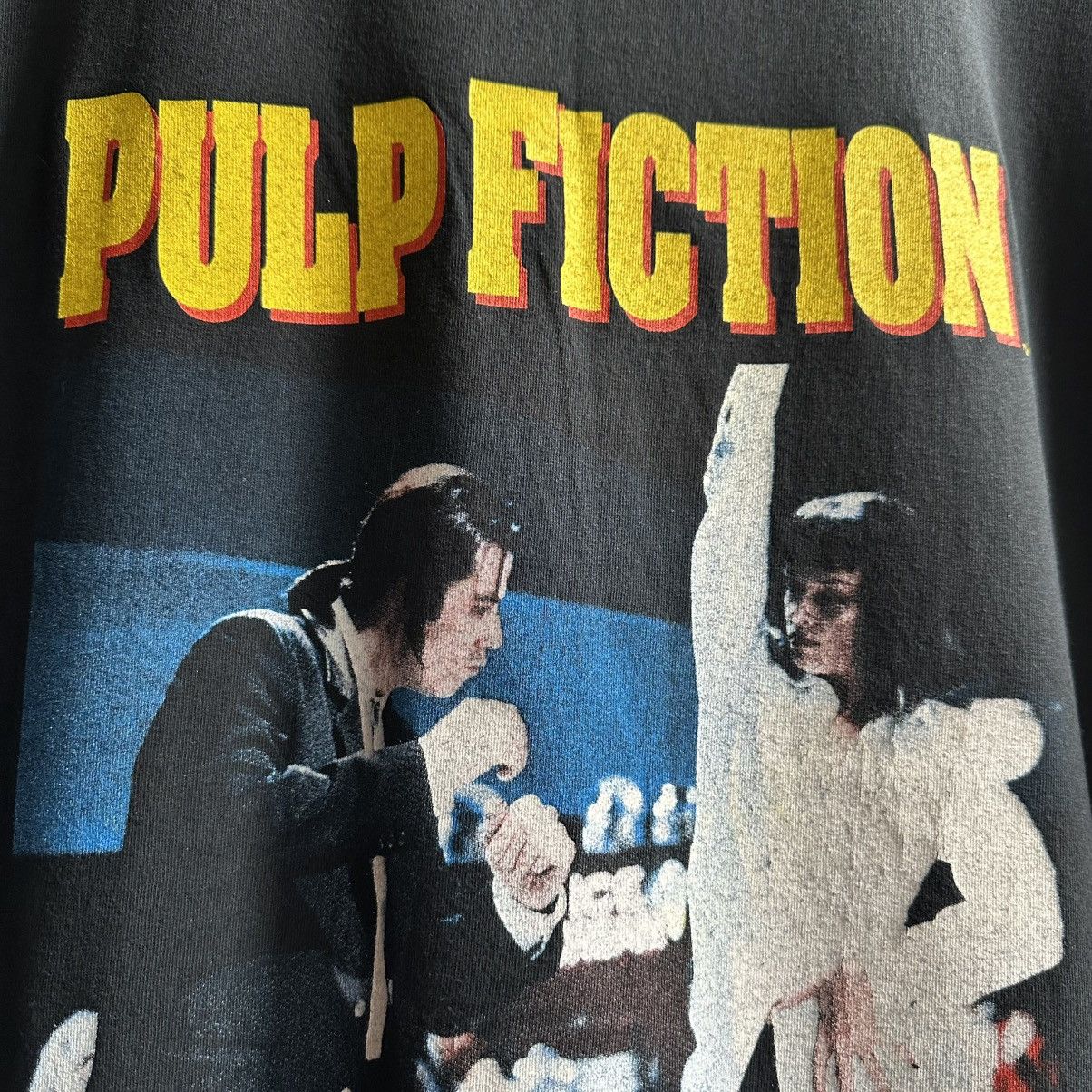 Vintage VINTAGE Y2K PULP FICTION MOVIE PROMO TEE Size US M / EU 48-50 / 2 - 3 Thumbnail