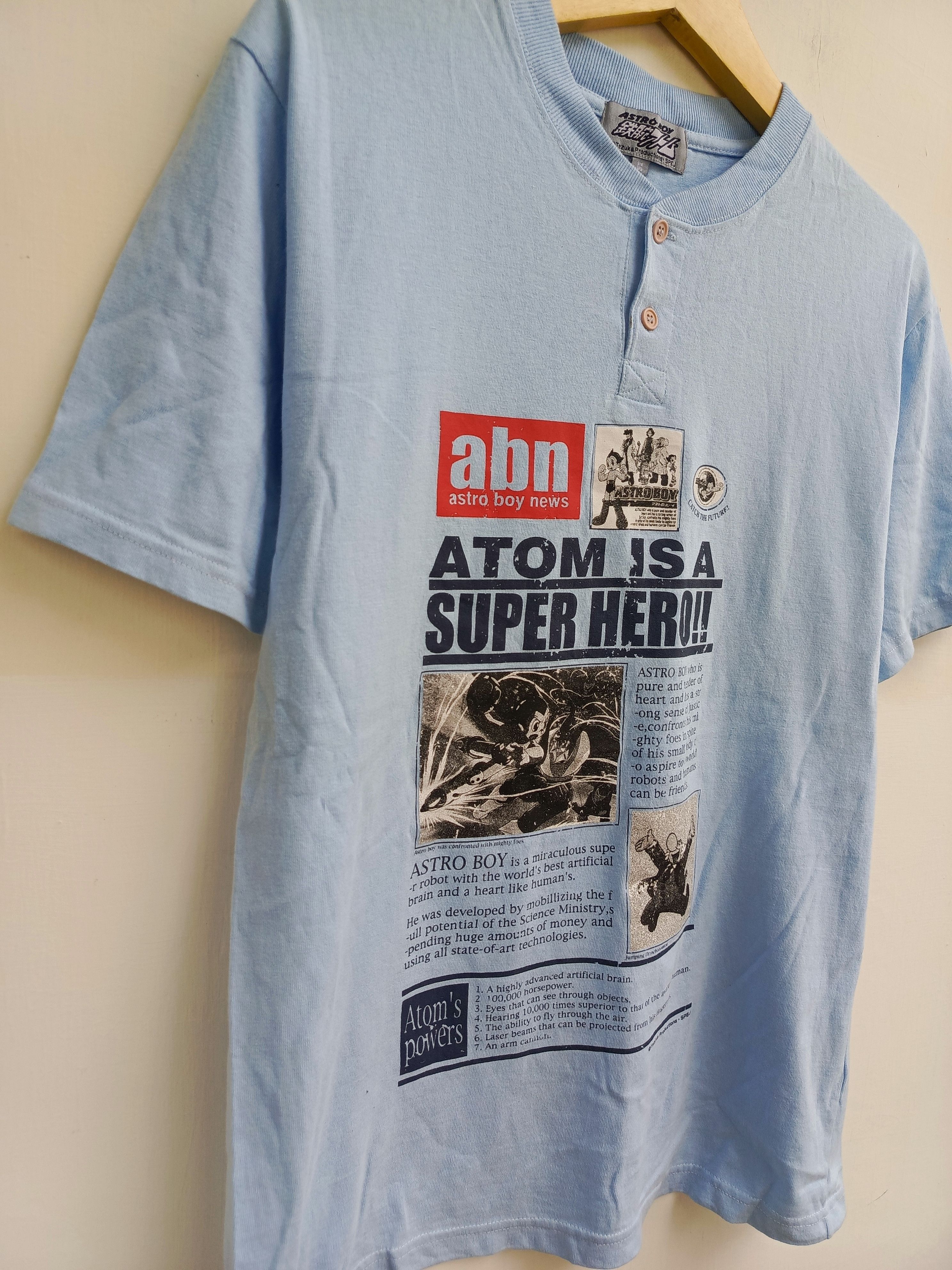 Japanese Brand Astro boy atom is a super hero T-shirt Size US M / EU 48-50 / 2 - 5 Thumbnail