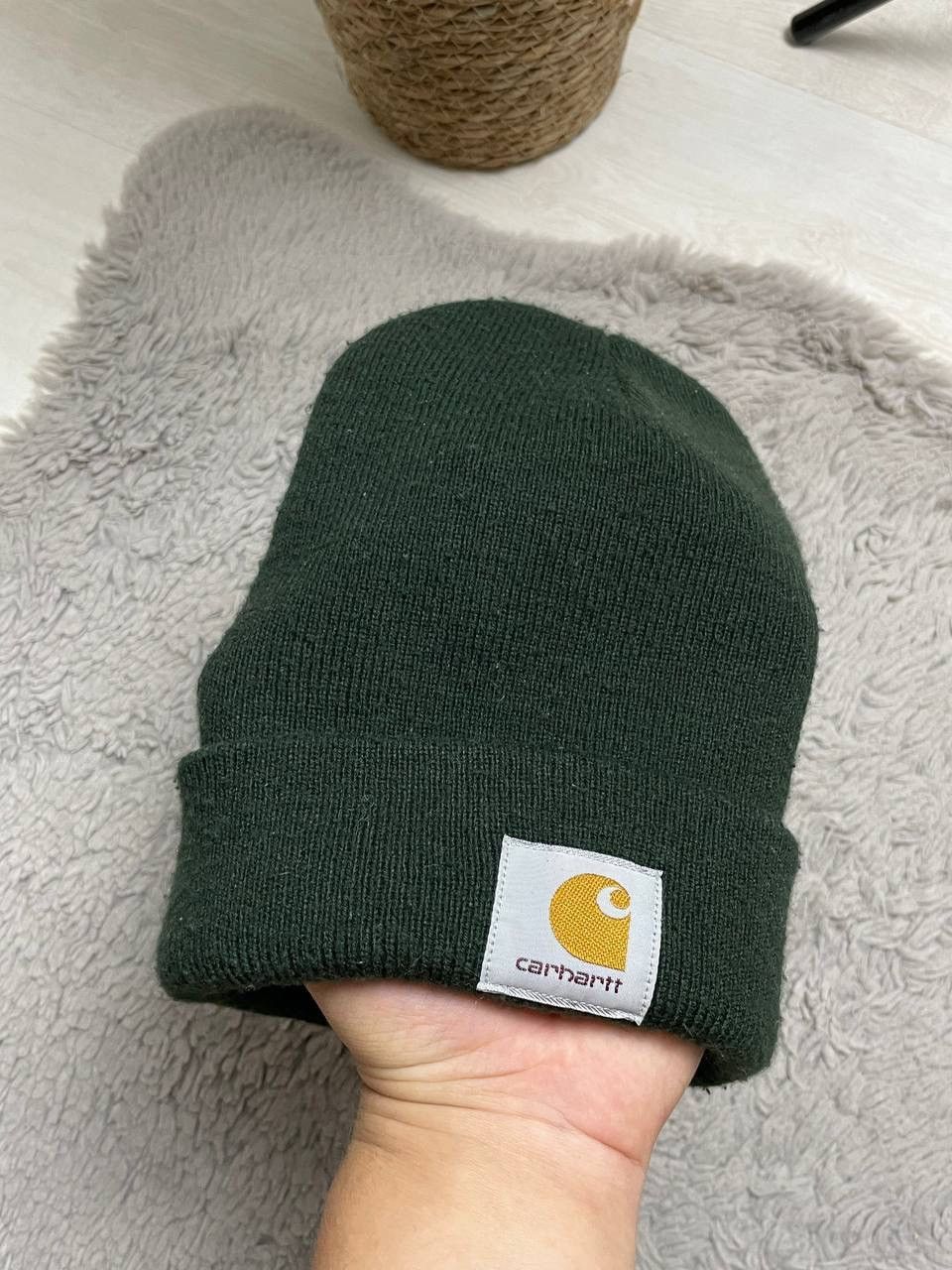 Carhartt × Vintage Carhartt Khaki Hat Center Logo Y2K Size ONE SIZE - 2 Thumbnail