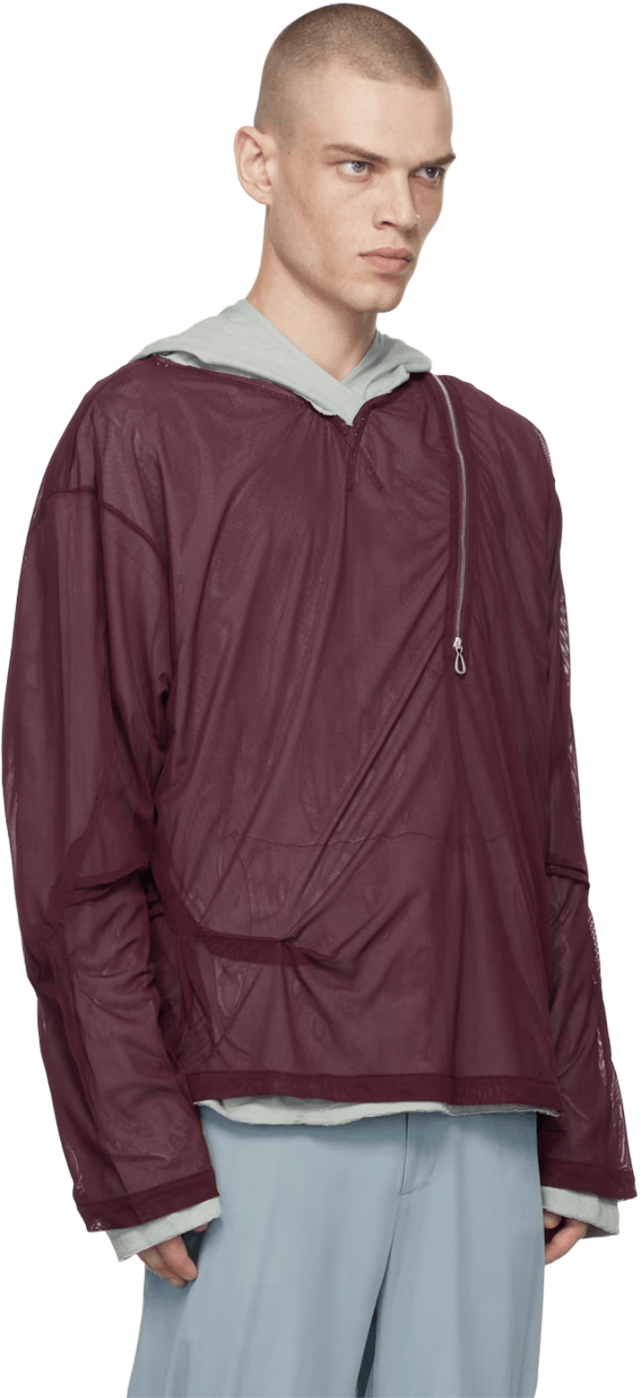 Kiko Kostadinov FW24 Knox Mesh Hoodie