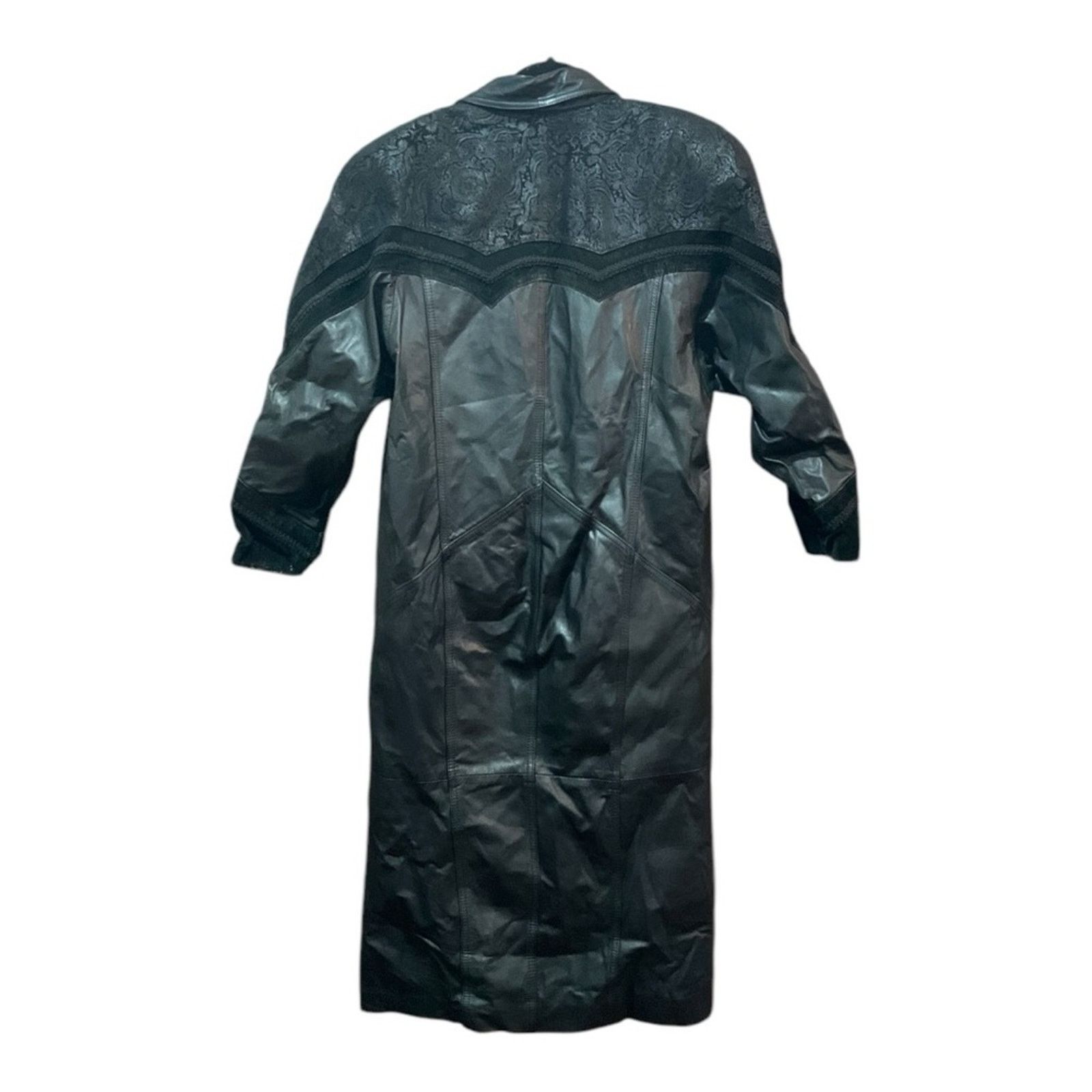 Other Paris Sport Club Leather Coat Size M / US 6-8 / IT 42-44 - 3 Thumbnail