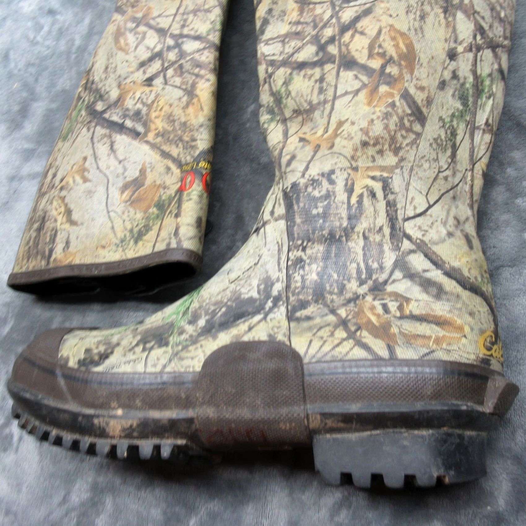 Cabela\'s Gore-Tex Hunting Boots Men\'s Camouflage Thinsulate Outdoor - 10 Vibram Cabelas Mens 11M Boots Brown Goretex Waterproof Insulated  main image 2