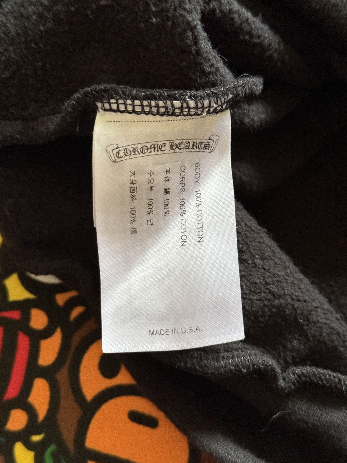 Chrome Hearts Chrome Hearts Black Charge Up Hoodie Size US S / EU 44-46 / 1 - 8 Thumbnail