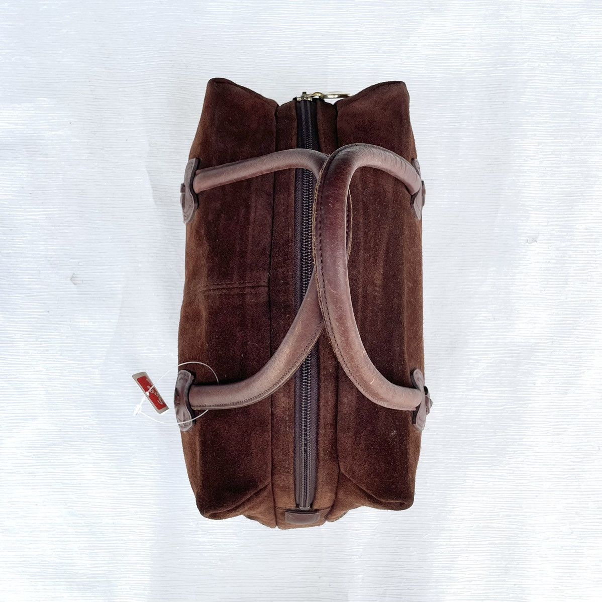 Leather × Vintage Vintage Assemble Dark Brown Suede Leather Bag Size ONE SIZE - 6 Thumbnail