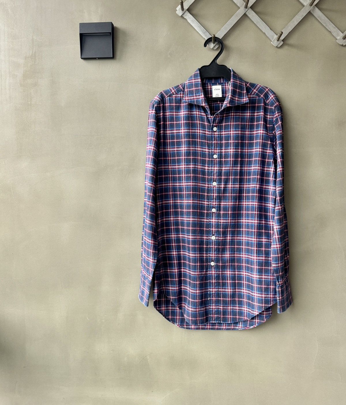 Ring Jacket Elento by Ring Jacket Japan Made Mens Cotton Check Shirt Size US S / EU 44-46 / 1 - 6 Thumbnail