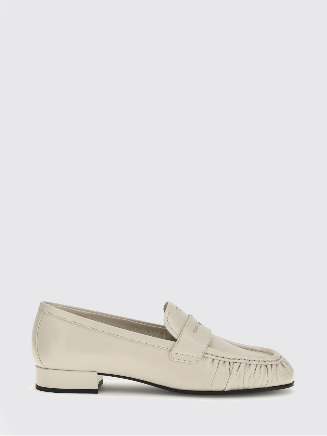 Prada Prada Loafer Woman Ivory Size US 9 / IT 39 - 1 Thumbnail