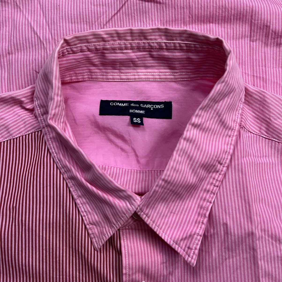 Comme des Garcons Homme Comme des garcons homme ad2008 two tone stripe shirt Size US S / EU 44-46 / 1 - 6 Thumbnail