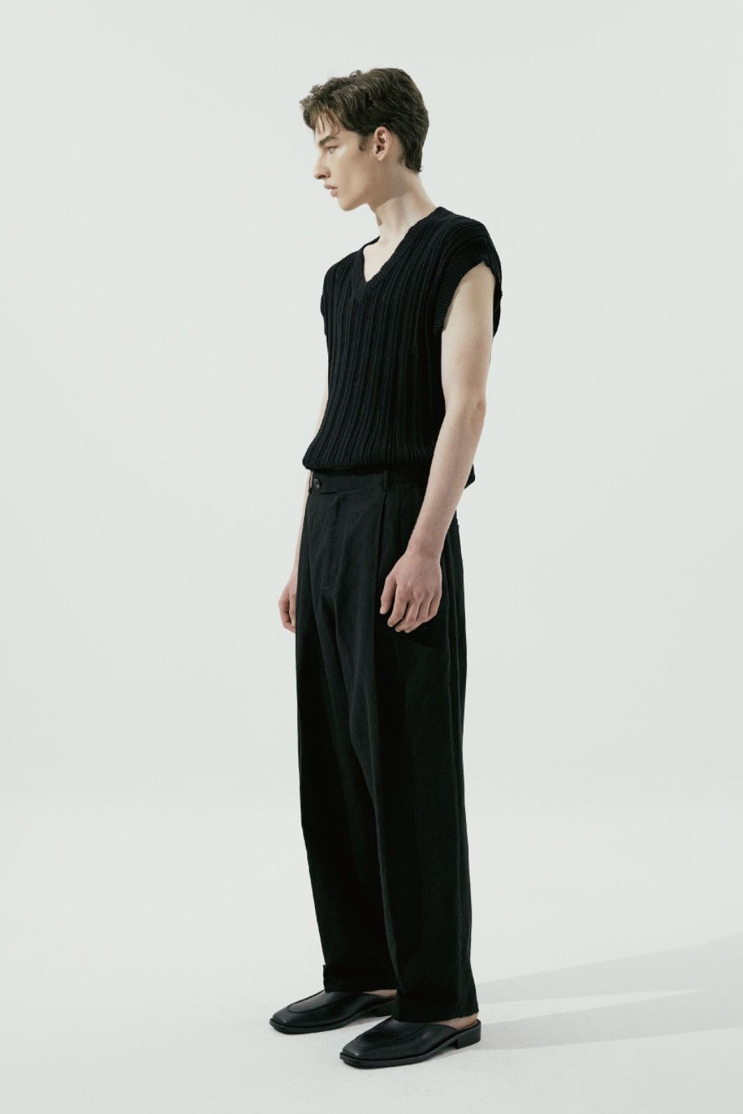 Beams Plus 24/7 Series Double-Pleat Wide Pants Black Size US 30 / EU 46 - 16 Thumbnail
