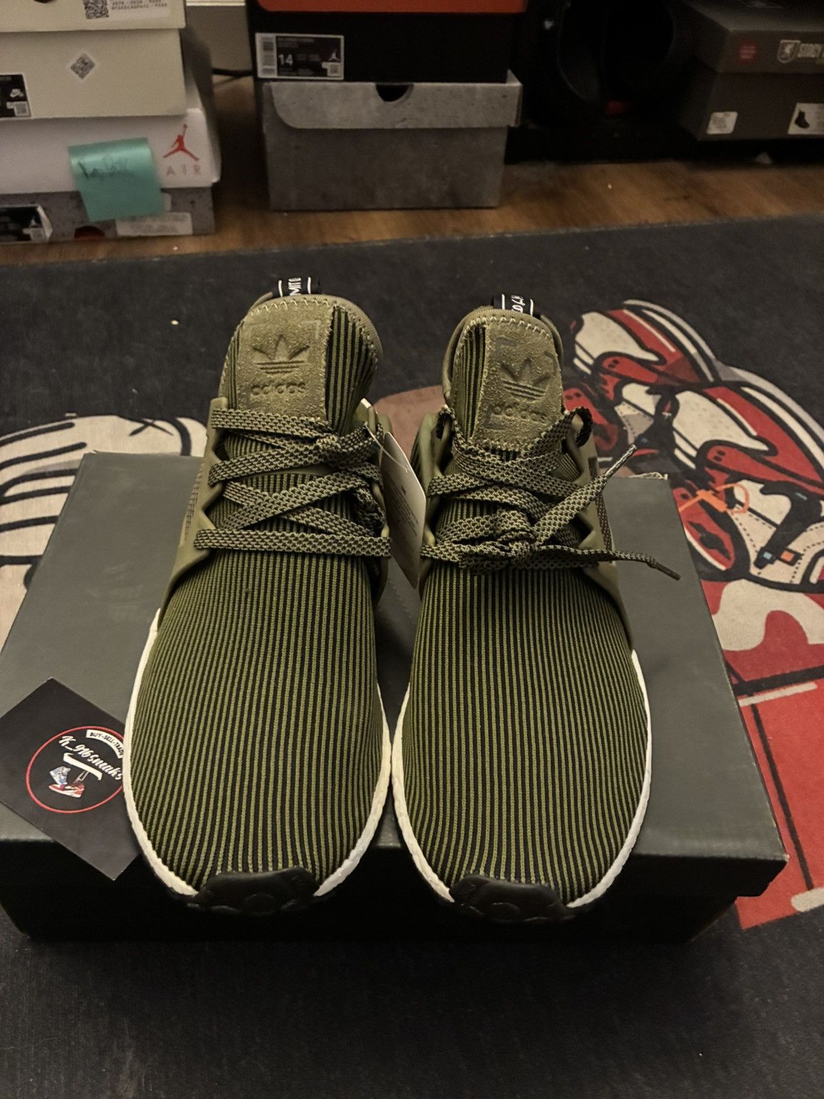 Adidas Adidas NMD XR1 PK Olive Cargo Size US 10 / EU 43 - 4 Thumbnail