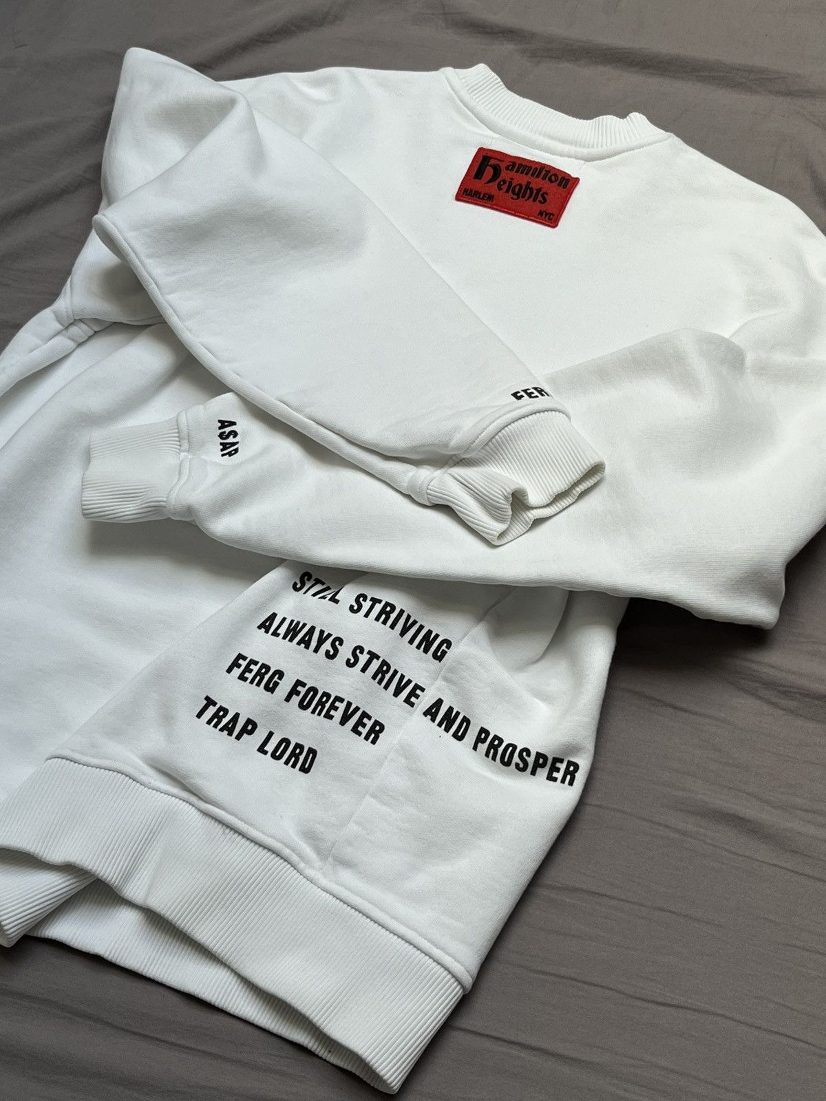 Other A$A$AP Ferg x PlatformX Crewneck White S — Made in Por Size US S / EU 44-46 / 1 - 3 Thumbnail
