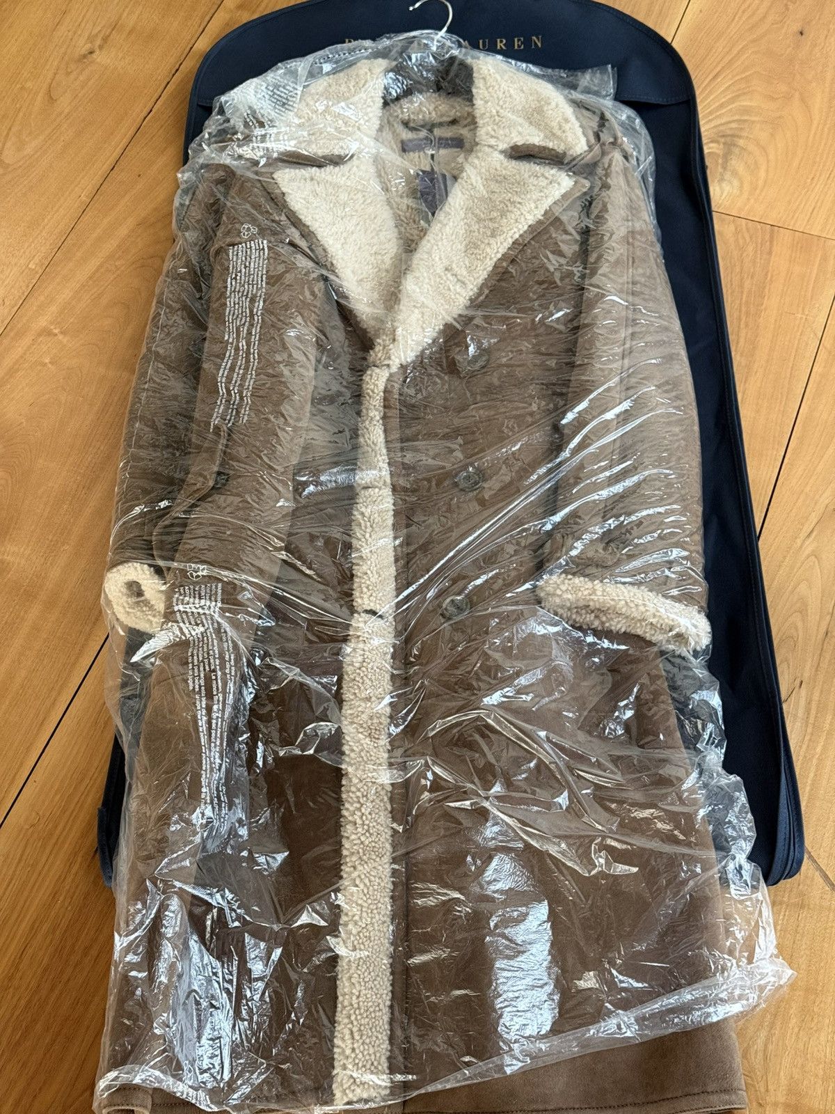 Ralph Lauren Purple Label NWT Ralph Lauren Shearling Trench Coat Sold Out Size M Size US M / EU 48-50 / 2 - 18 Thumbnail