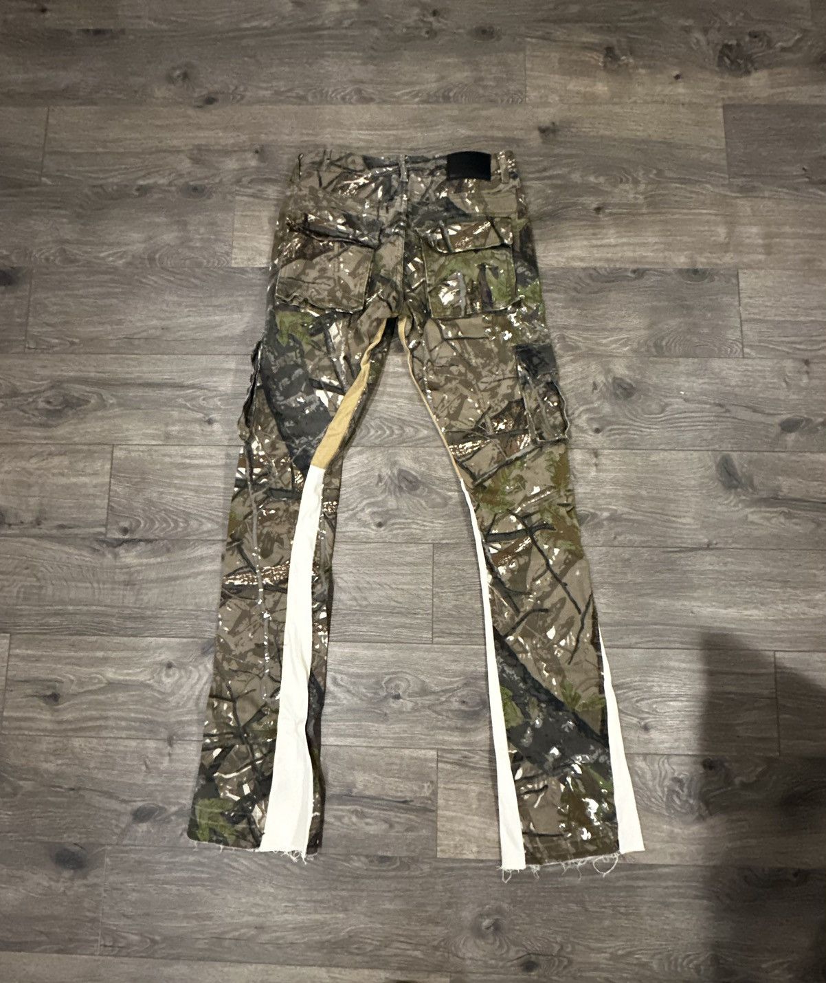 Valabasas Valabasas Woodland Camo Cargo Stacked Jeans Size US 30 / EU 46 - 2 Thumbnail