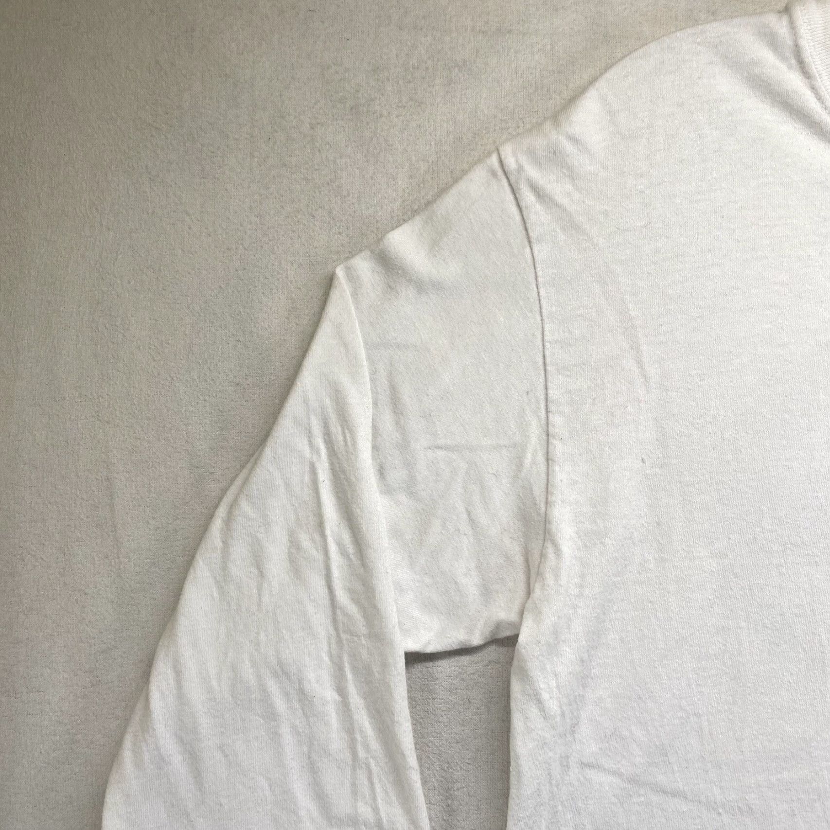 Hanes VINTAGE Hanes Ivy League T Shirt Unisex Adults Medium White Y2K Conference 2001 Size US M / EU 48-50 / 2 - 7 Thumbnail