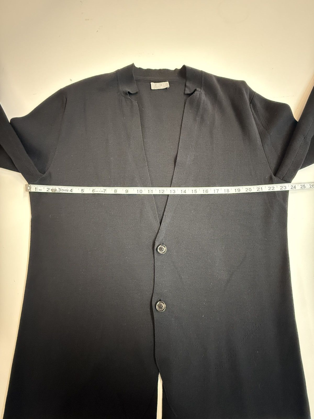Dior Dior Homme Black Knit Cardigan Blazer — Hedi Era Minimalism Size US L / EU 52-54 / 3 - 19 Thumbnail