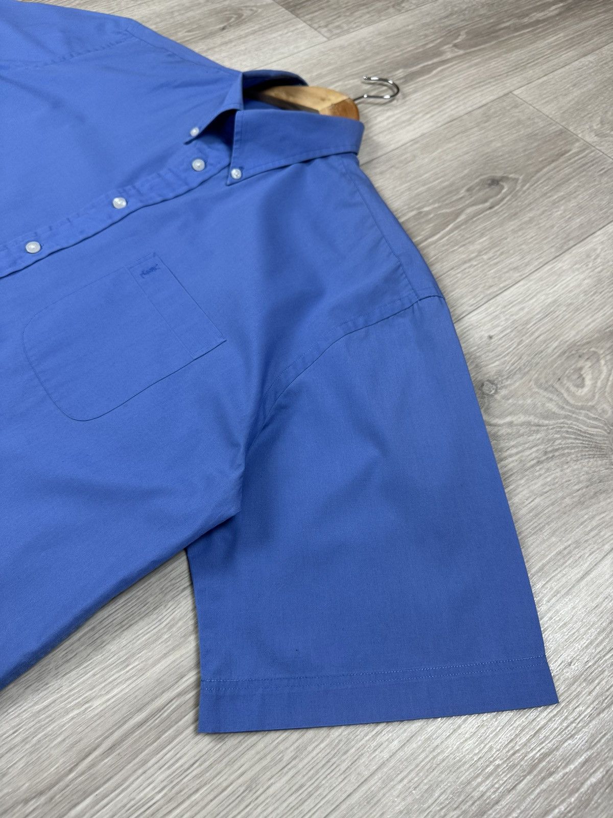 Yves Saint Laurent Vintage Yves Saint Laurent Short Sleeve Shirt Size XL Size US XL / EU 56 / 4 - 4 Thumbnail